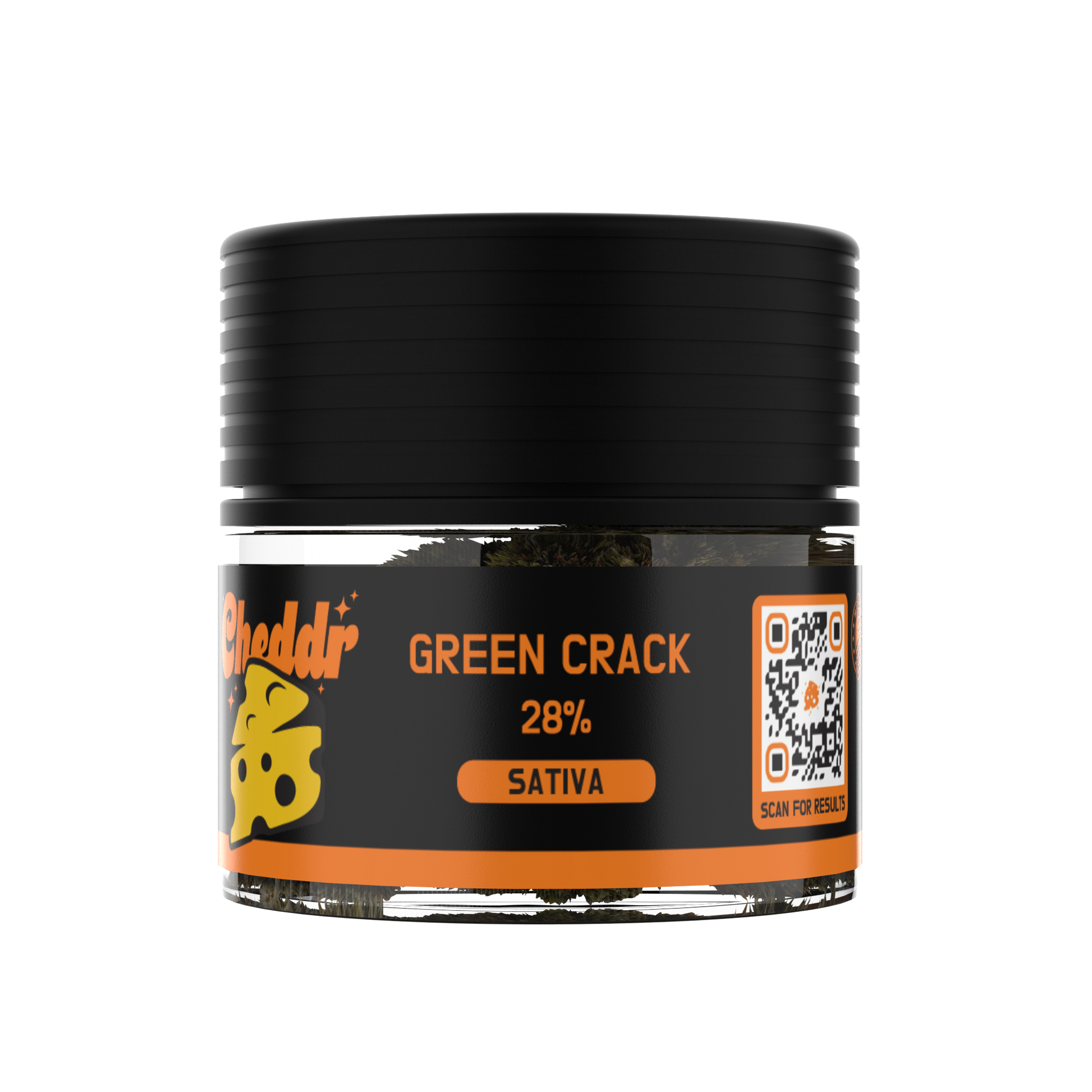 Cheddr Green Crack Flower - 3.5g