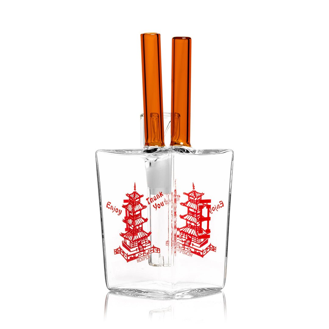 Hemper Chinese Takeout Glass Bong