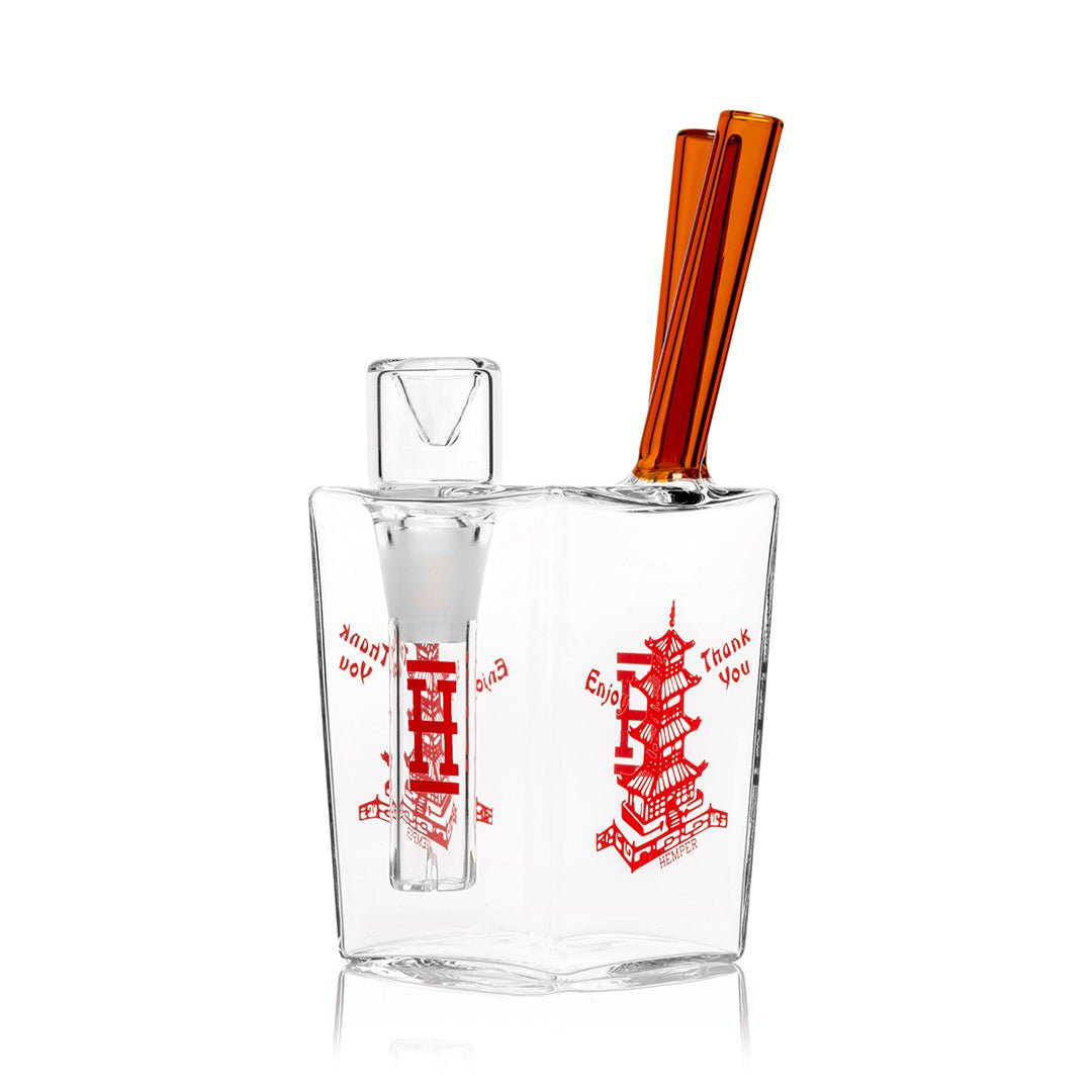 Hemper Chinese Takeout Glass Bong