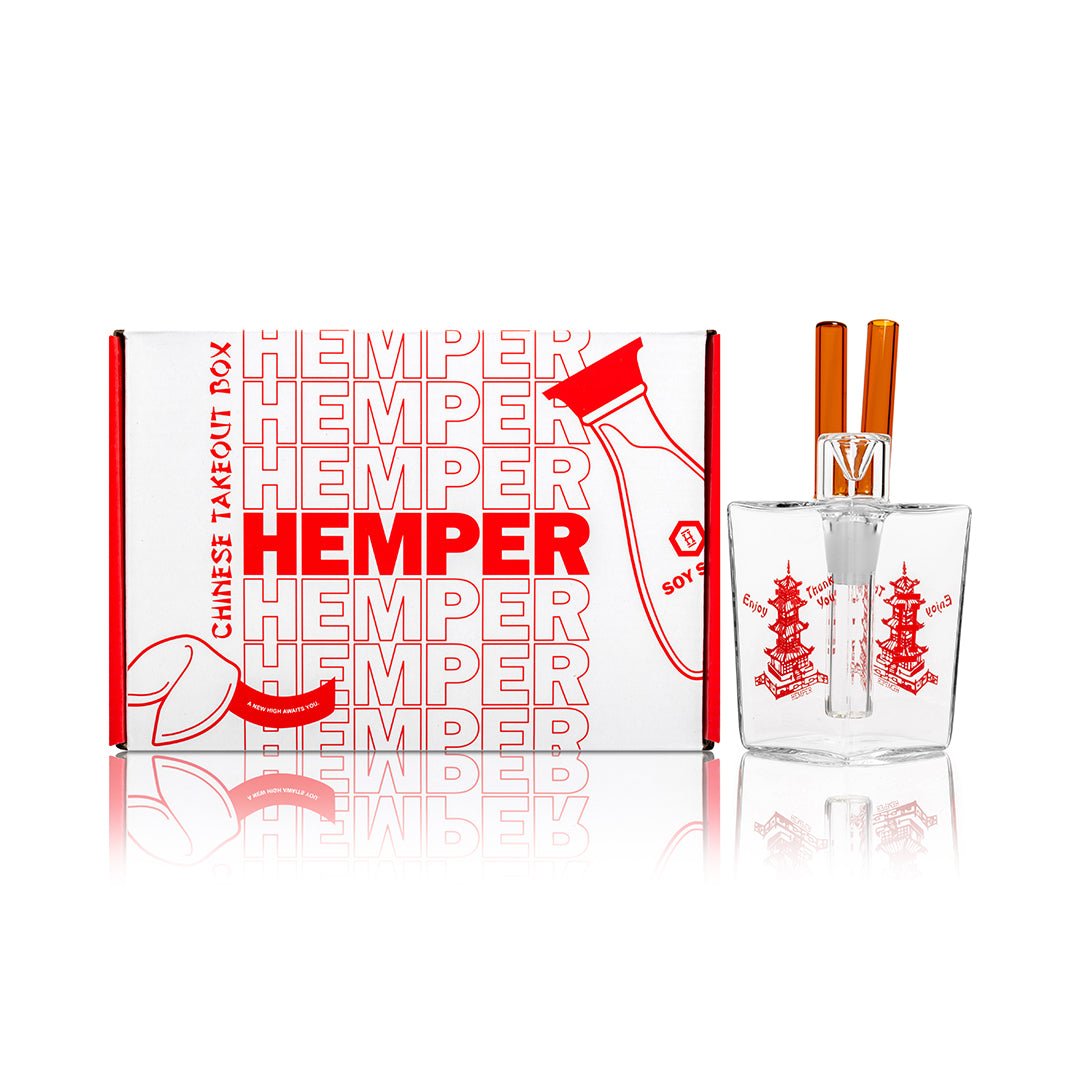 Hemper Chinese Takeout Glass Bong