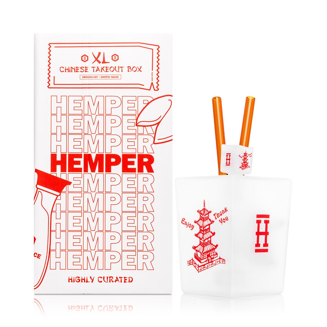 Hemper Chinese Takeout Glass Bong
