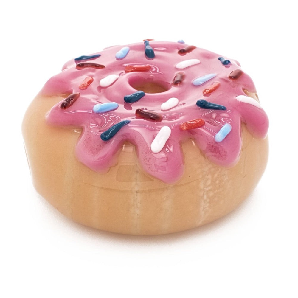 Glassheads Donut Hand Pipe | Pink Icing