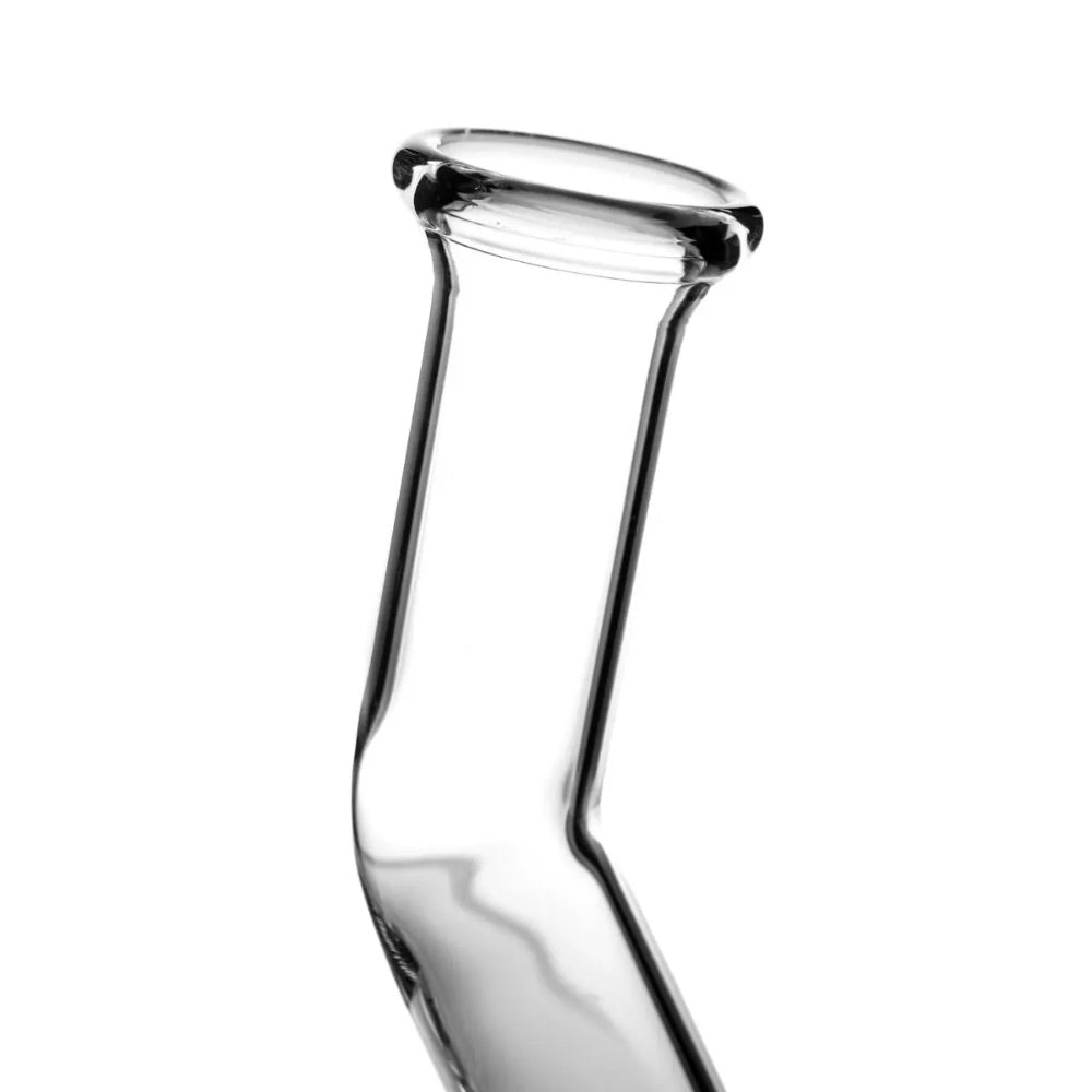 Heisenberg Triple Double Bubble Bong with Triple Shower Head Percs | neck
