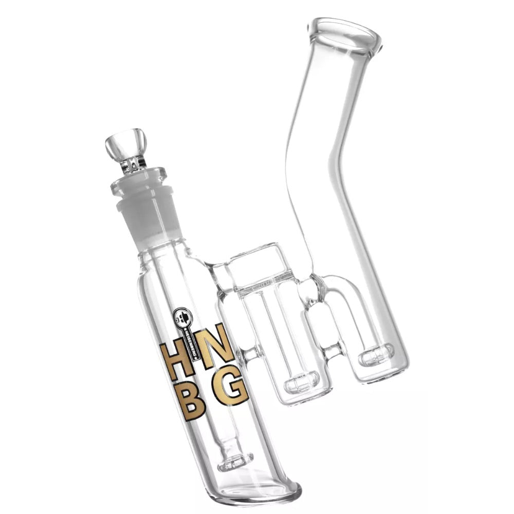 Heisenberg Triple Double Bubble Bong with Triple Shower Head Percs