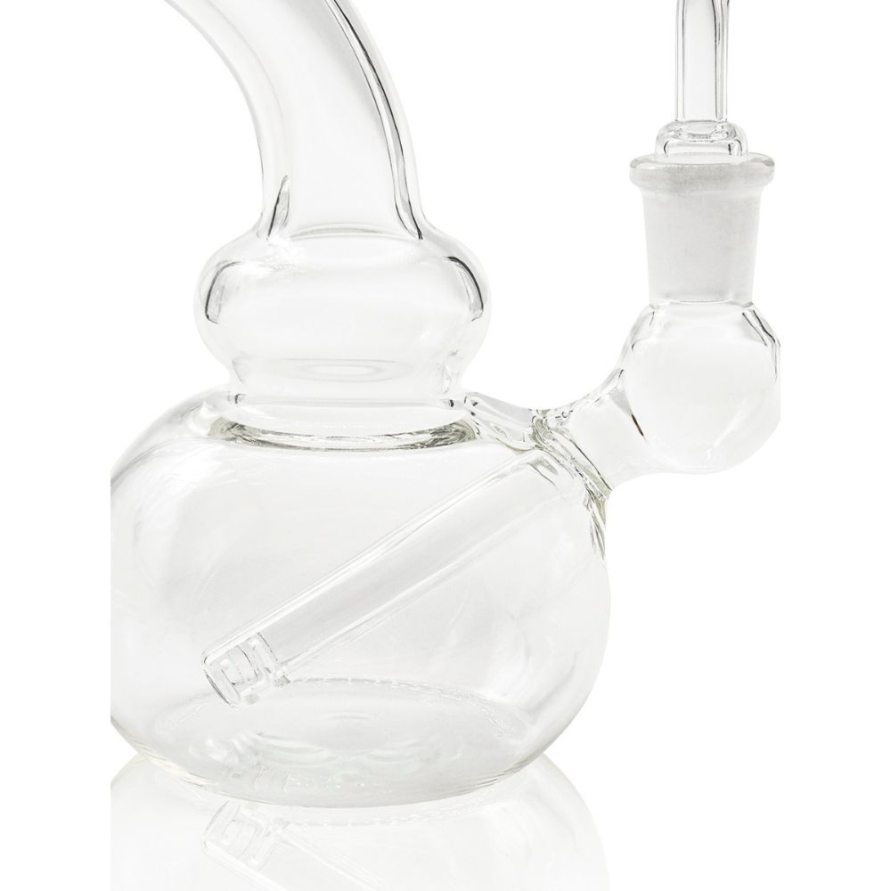 LA Pipes Mini Bubble Base Dab Rig - Slitted Diffuser Downstem