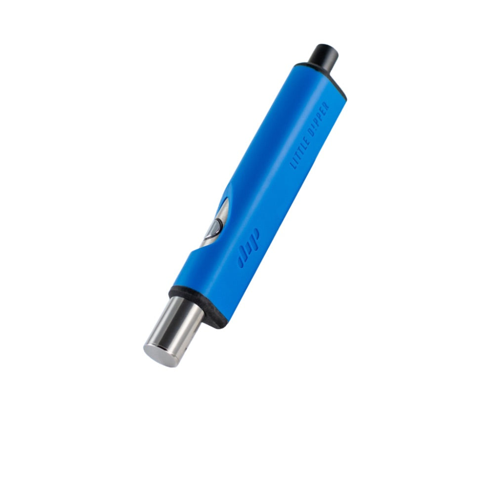 Little Dipper Dab Straw Vaporizer | Ocean Blue | side view