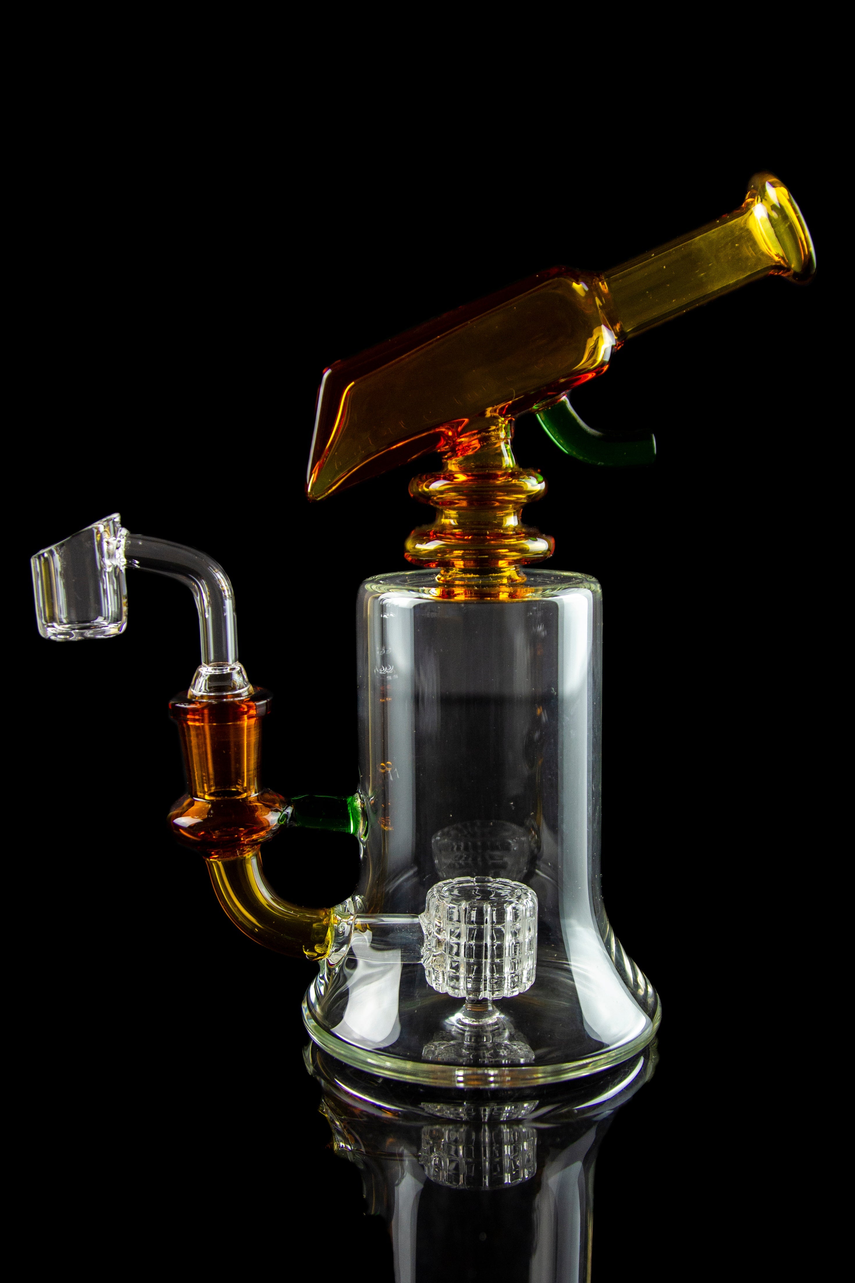 The Squirt Gun Dab Rig with Quartz Banger