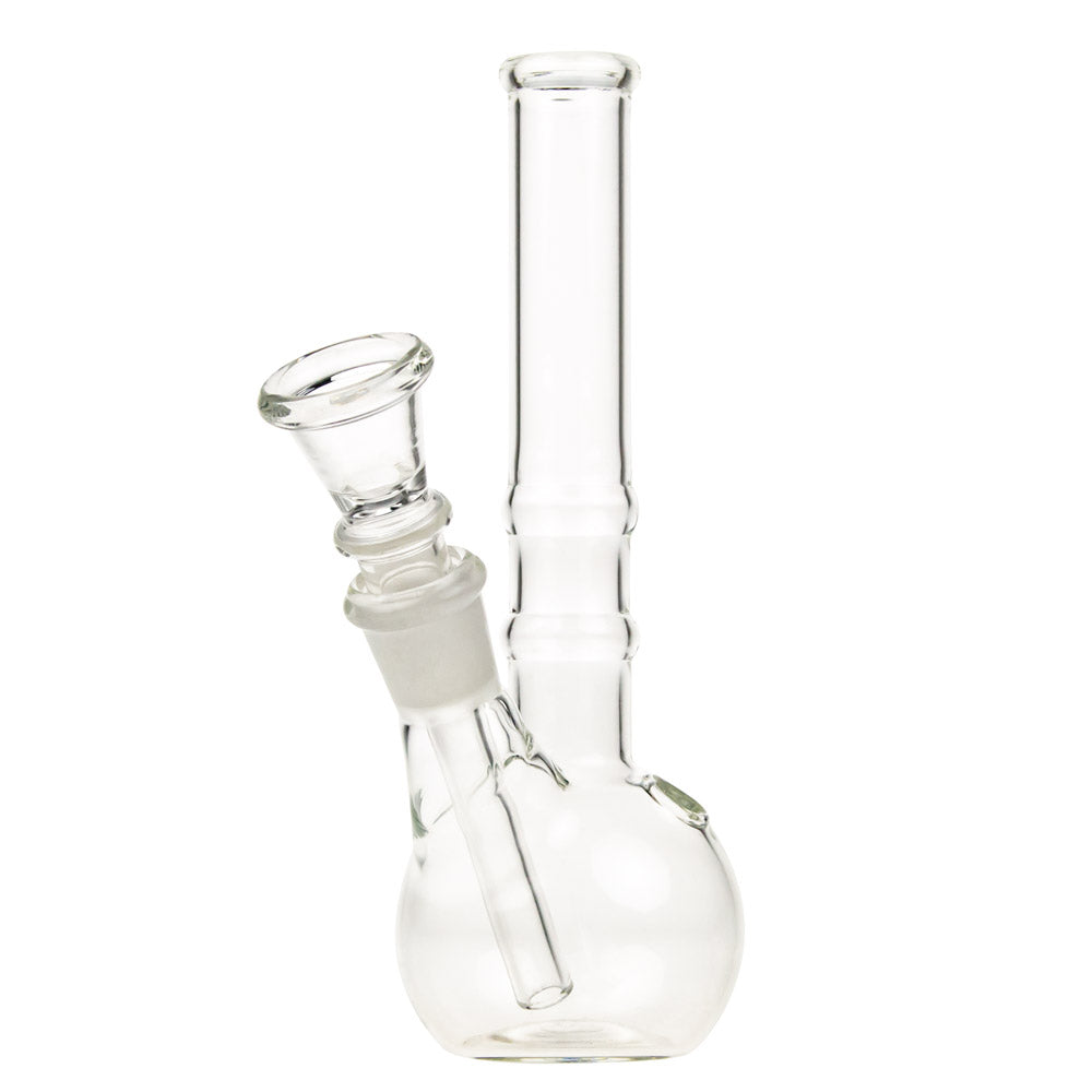  Breit Mini Bubble Base Bong Set with Glass Steamroller in Case - Included Mini Bong