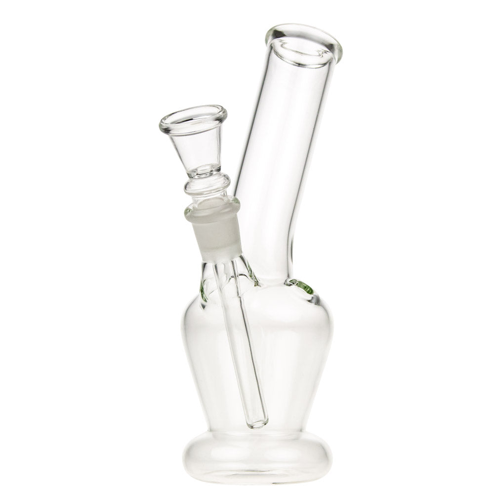 Breit Inverted Beaker Base Mini Bong Set with Metal Pipe in Case - Included Mini Bong