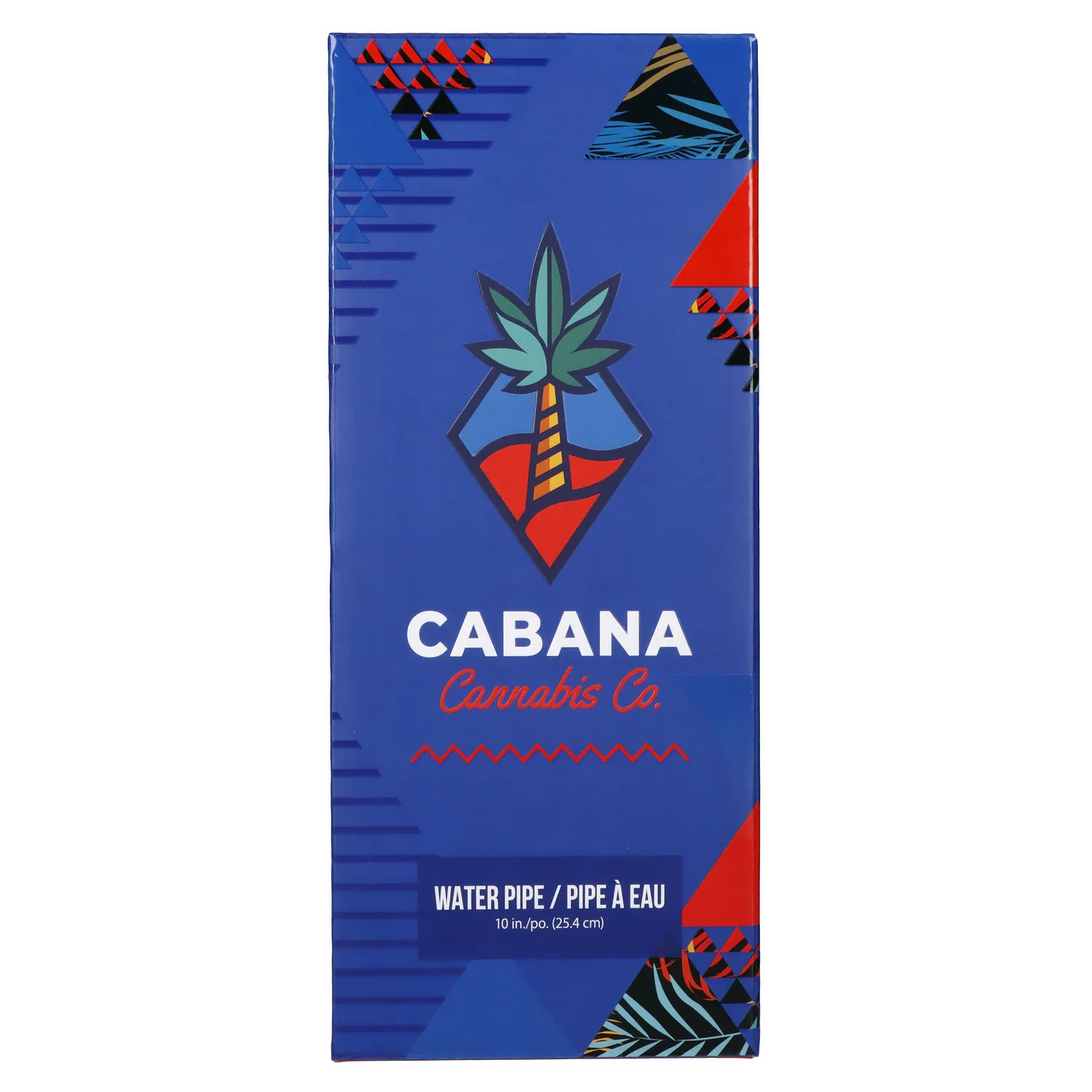Cabana Cannabis Co. Surf Board Water Pipe Teal - 10in