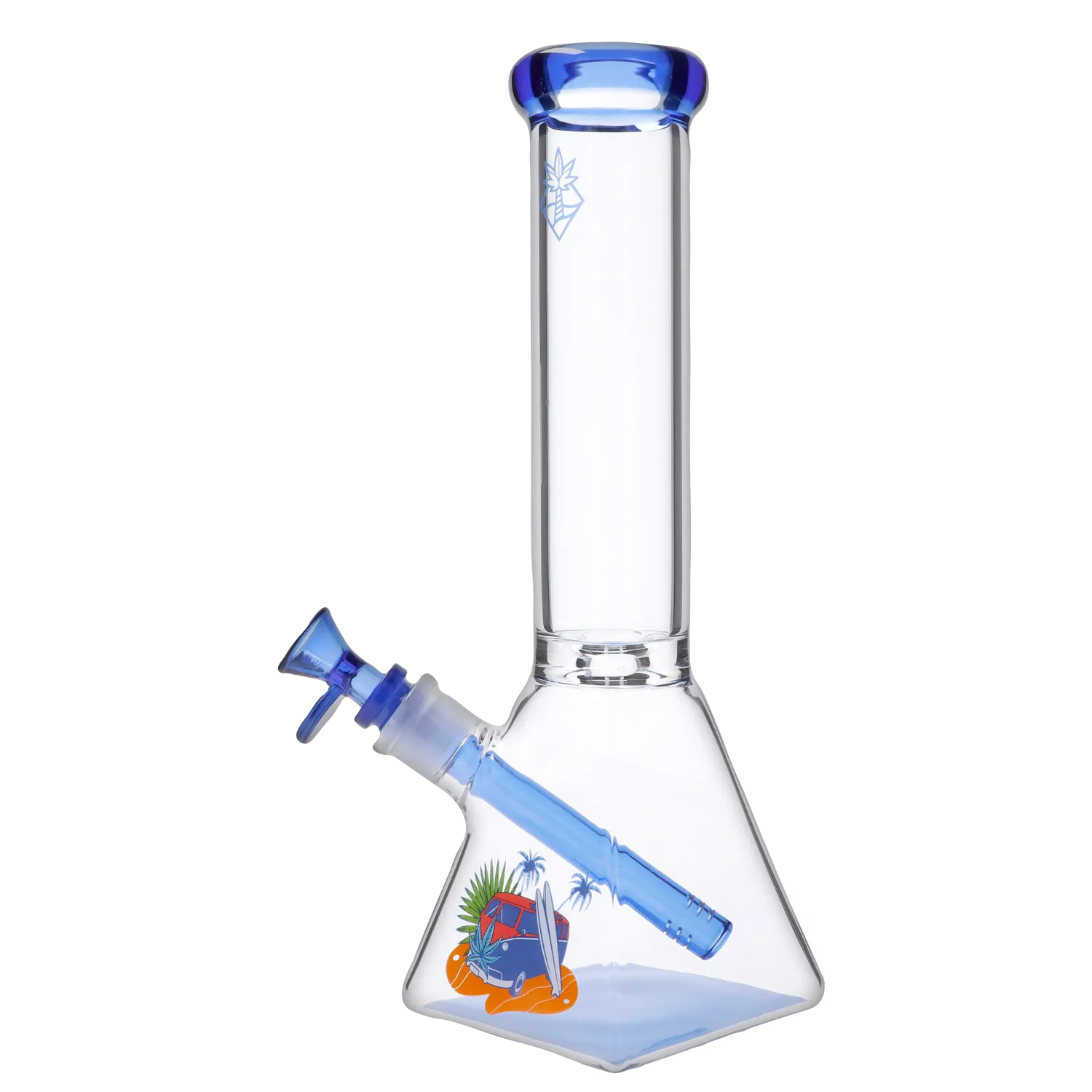 Cabana Cannabis Co. Van Water Pipe Blue - 12in