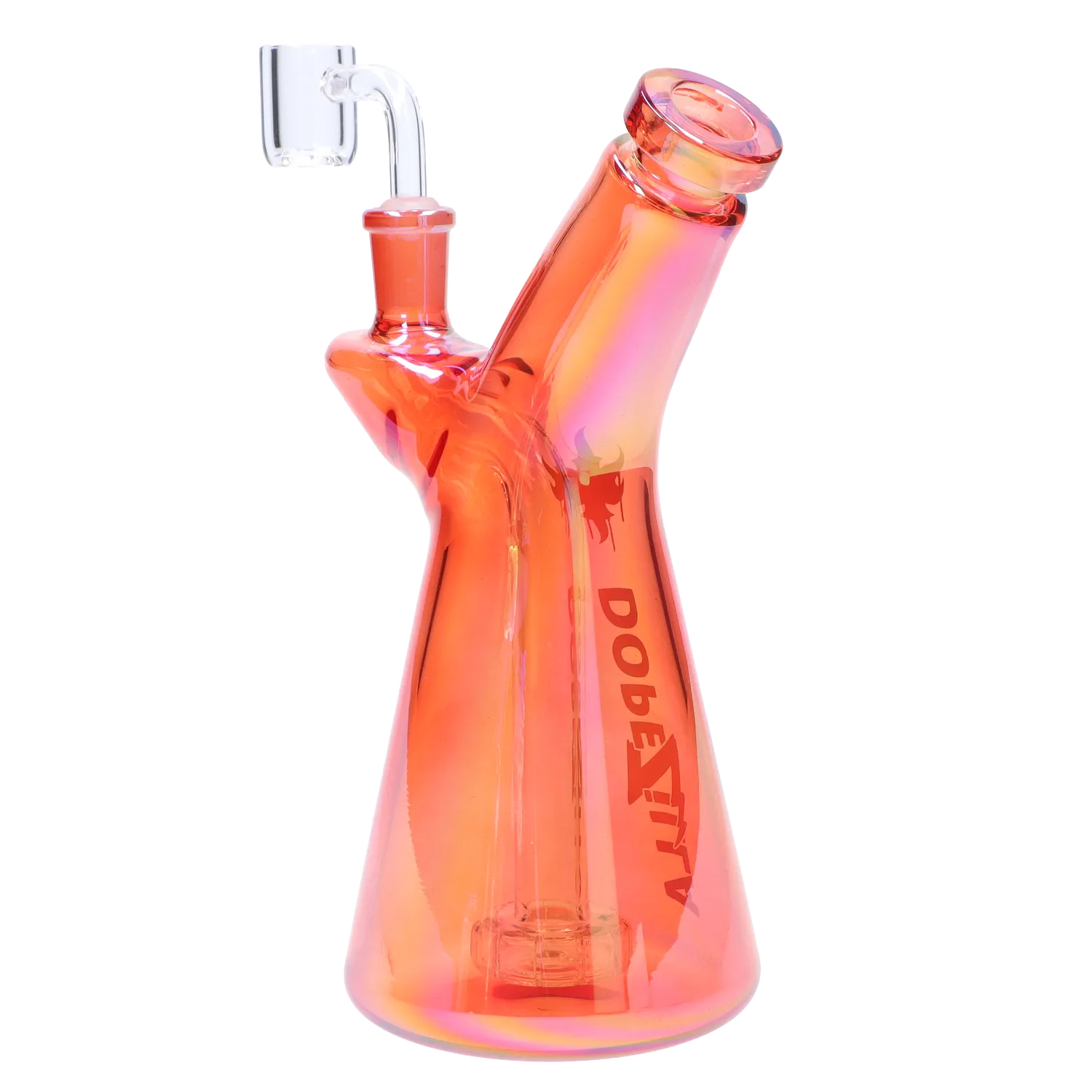 Dopezilla Elemental Phoenix Dab Rig 7 in. Orange