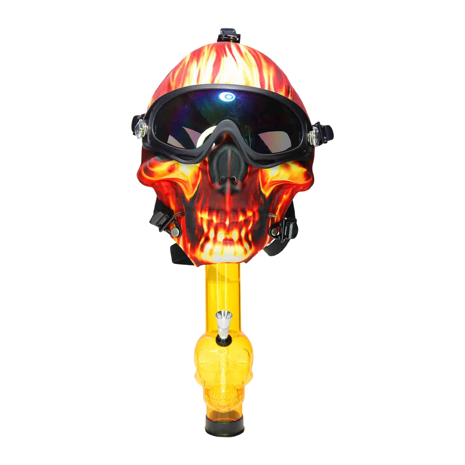 GC Smiling Fire Skull Gas Mask