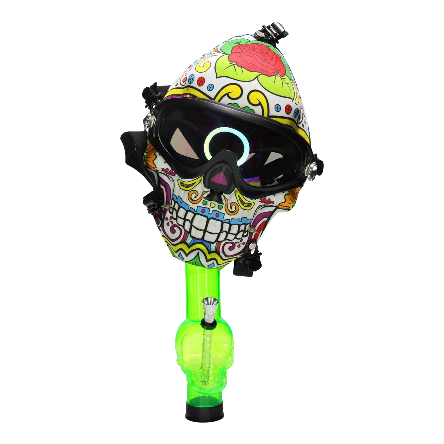 GC Smiling Sugar Skull Gas Mask
