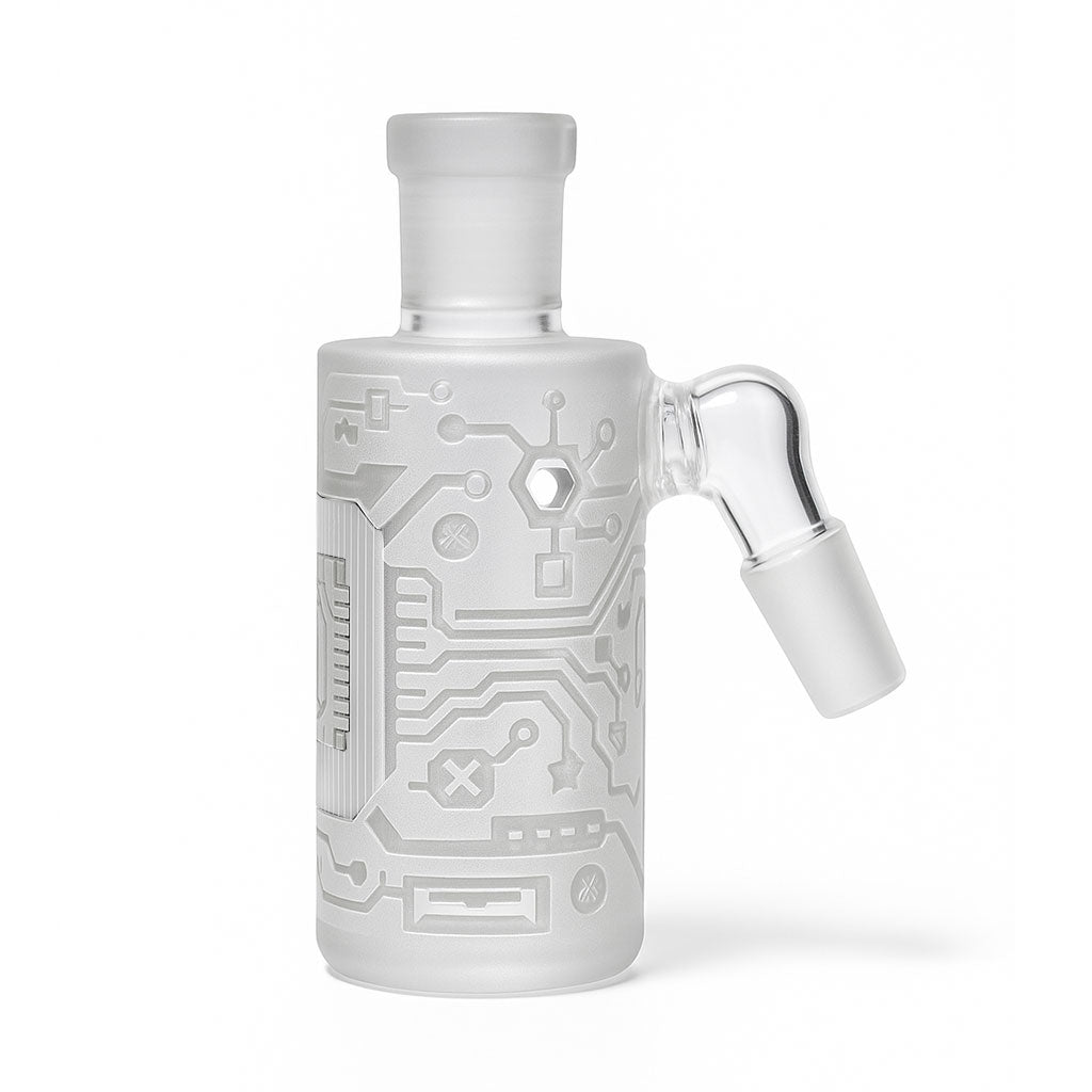 MILKYWAY Circuitboard Wet Ash Catcher 45/90° Degree/Male-14mm