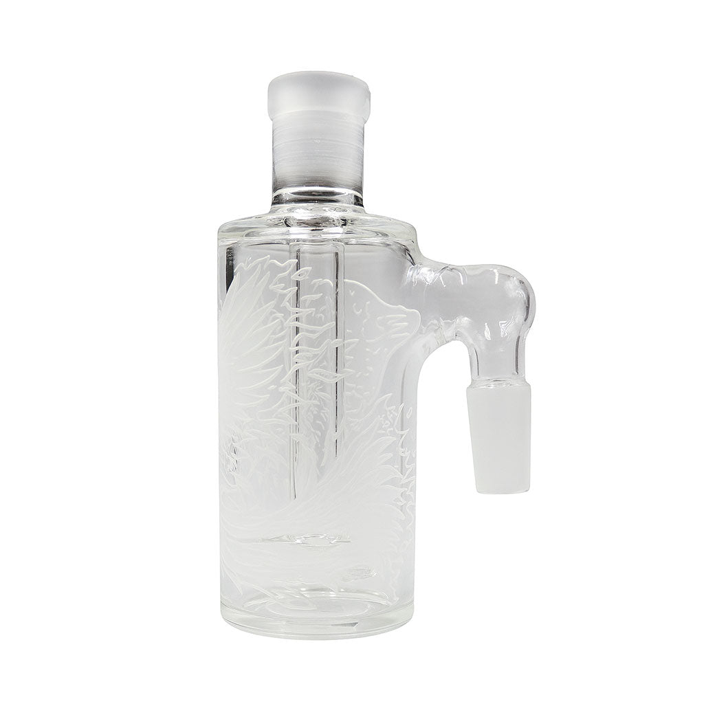 MILKYWAY Phoenix Sandblasted Shoeerhead Diffuser Wet Ash Catcher 90° Degree/Male-14mm