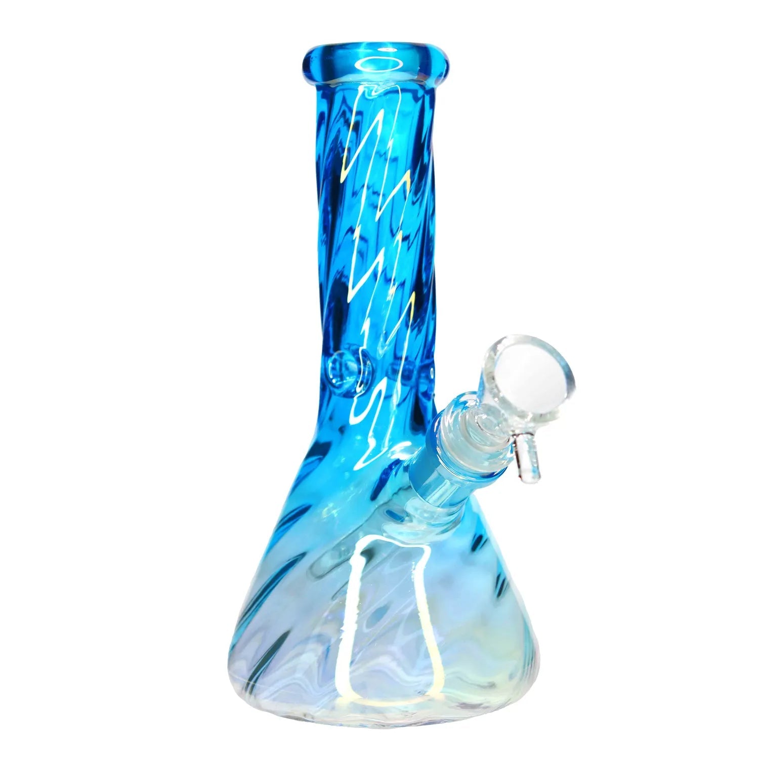 GC Twisted Beaker Water Pipe - 8 in. | Shop Now – Grasscity USA