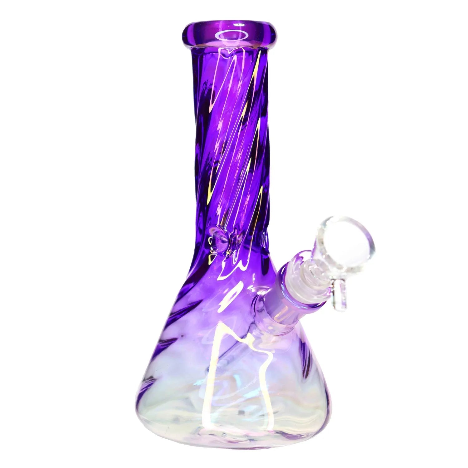 GC Twisted Beaker Water Pipe - 8 in. | Shop Now – Grasscity USA