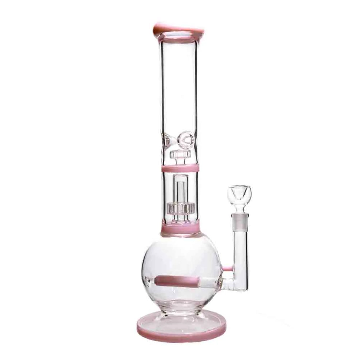 GC Inline Glass Ball with UFO & Circ Perc Water Pipe - 16 in.