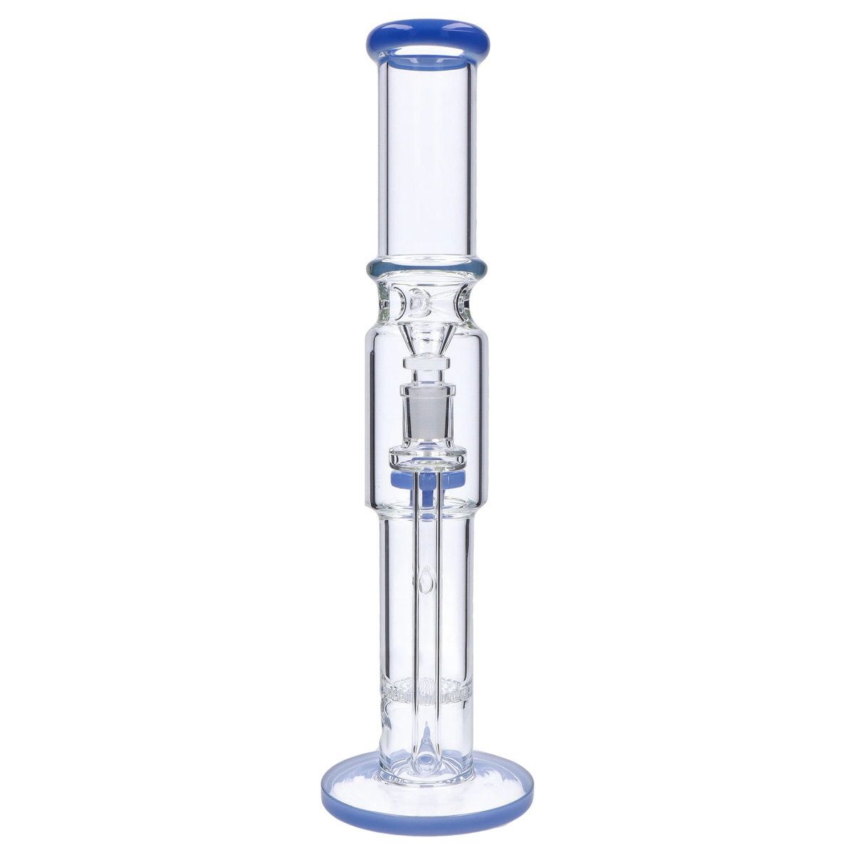 GC Straight Tube with Stacked Percs Water Pipe - 17 in.
