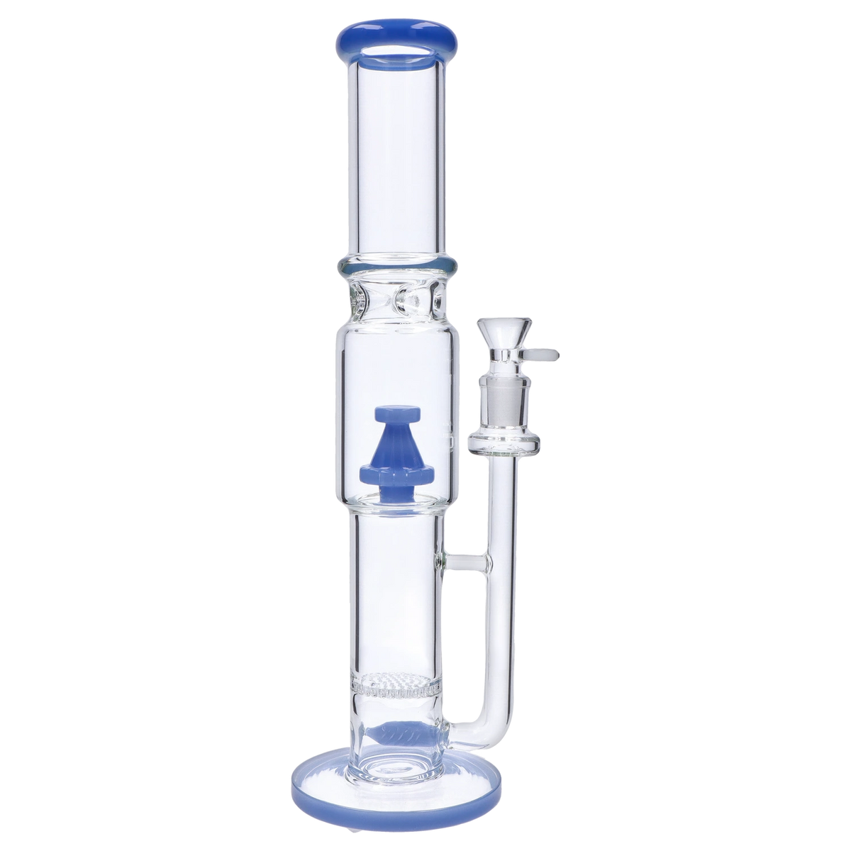 GC Straight Tube with Stacked Percs Water Pipe - 17 in.