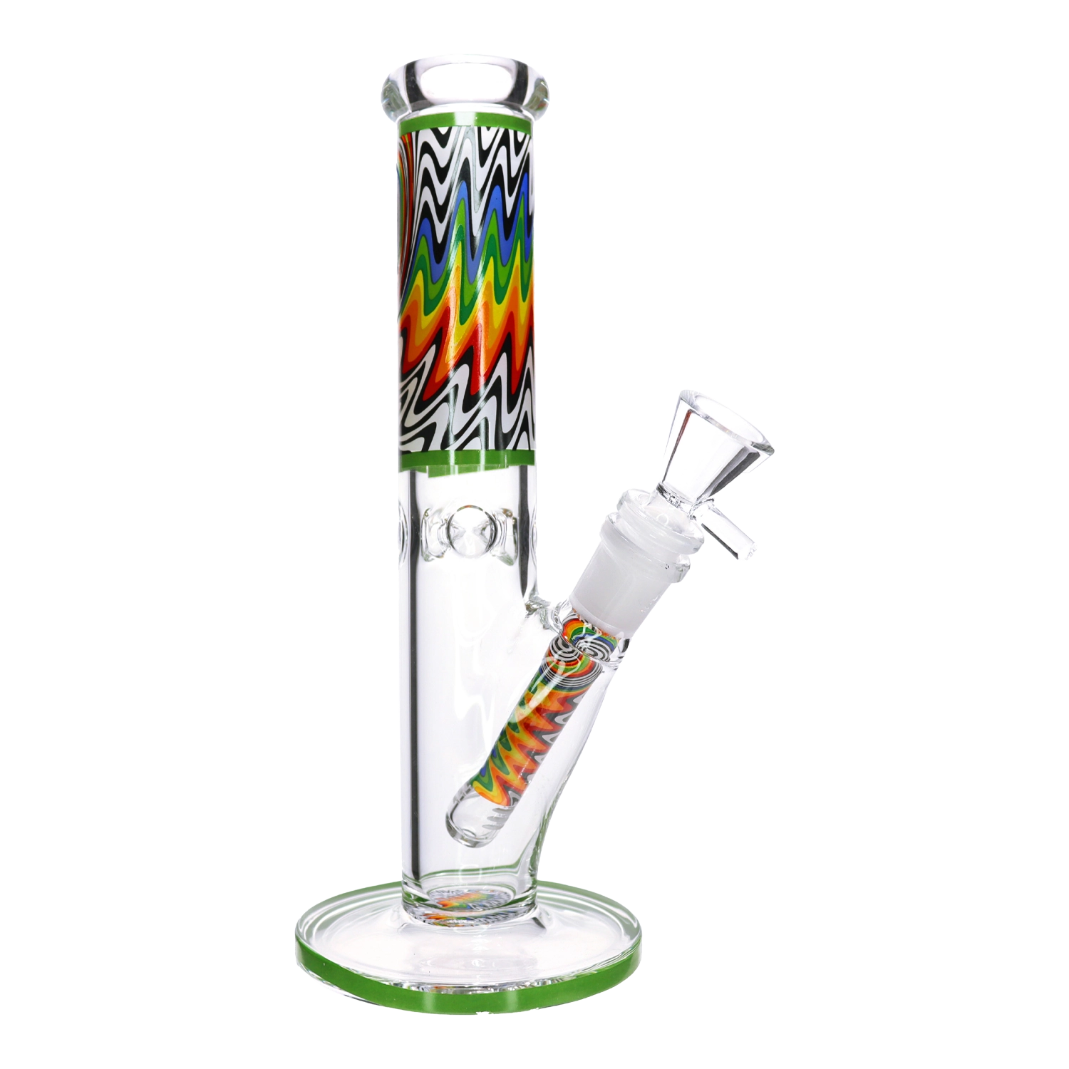 GC Wig Wag Straight Tube Bong
