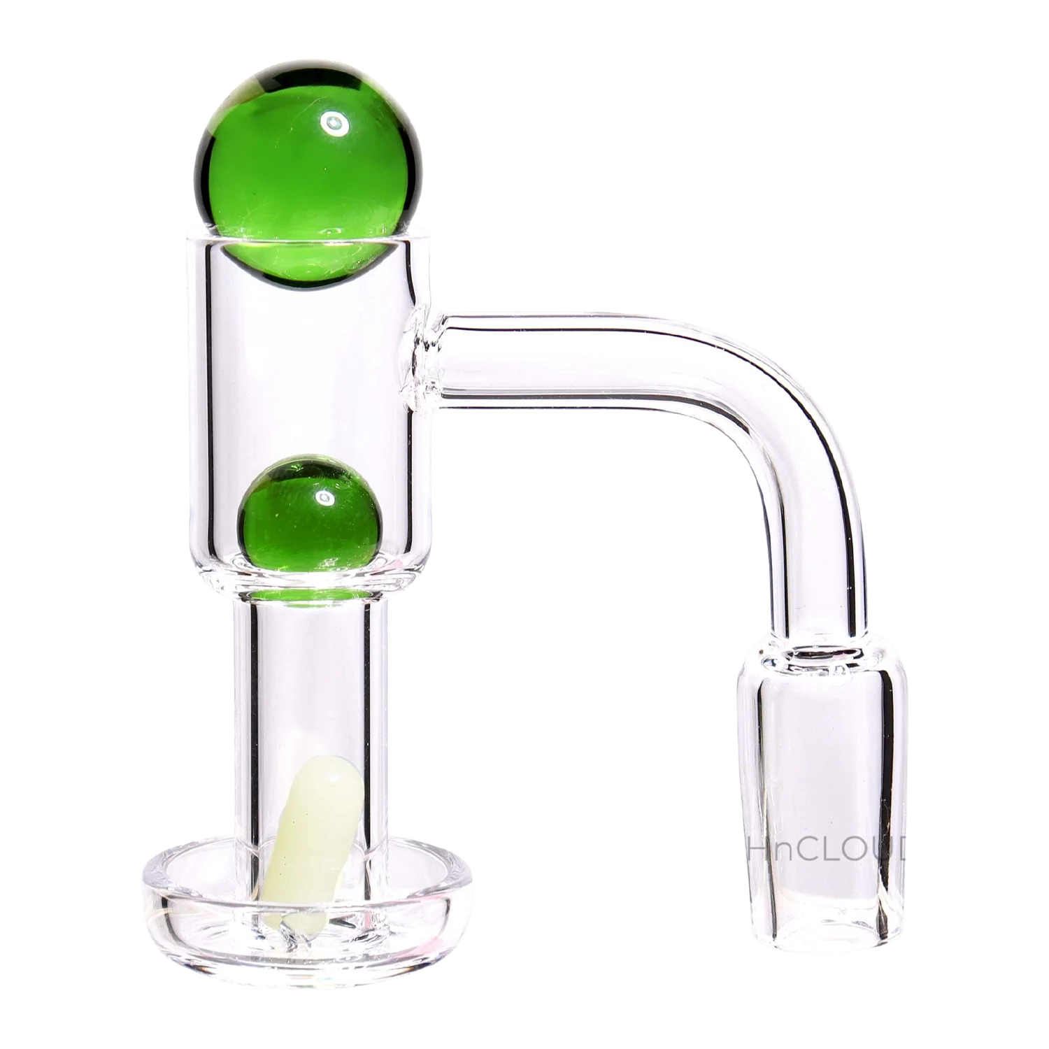 GC Banger Set with Color Terp Beads - 90 degree - Male 14mm