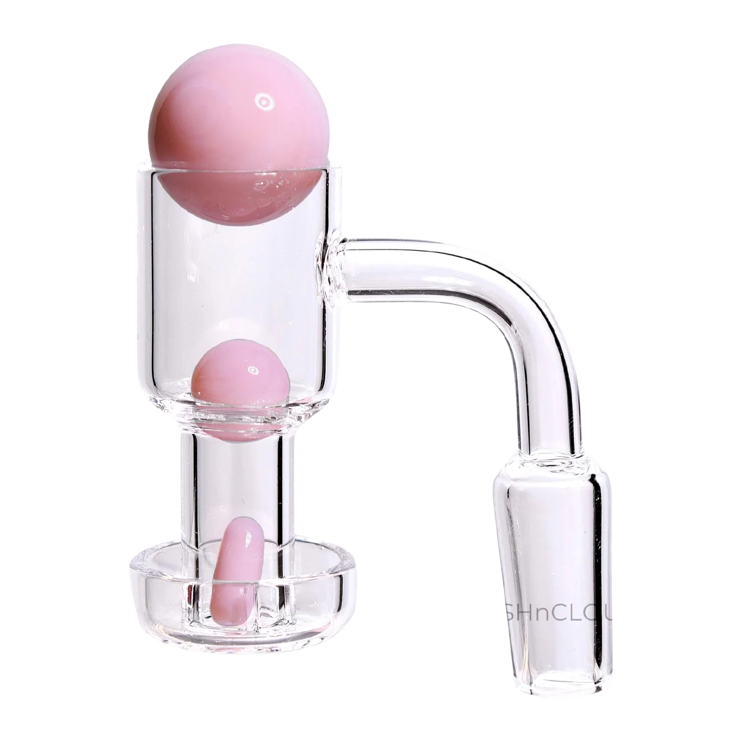 GC Banger Set with Color Terp Beads - 90 degree - Male 14mm