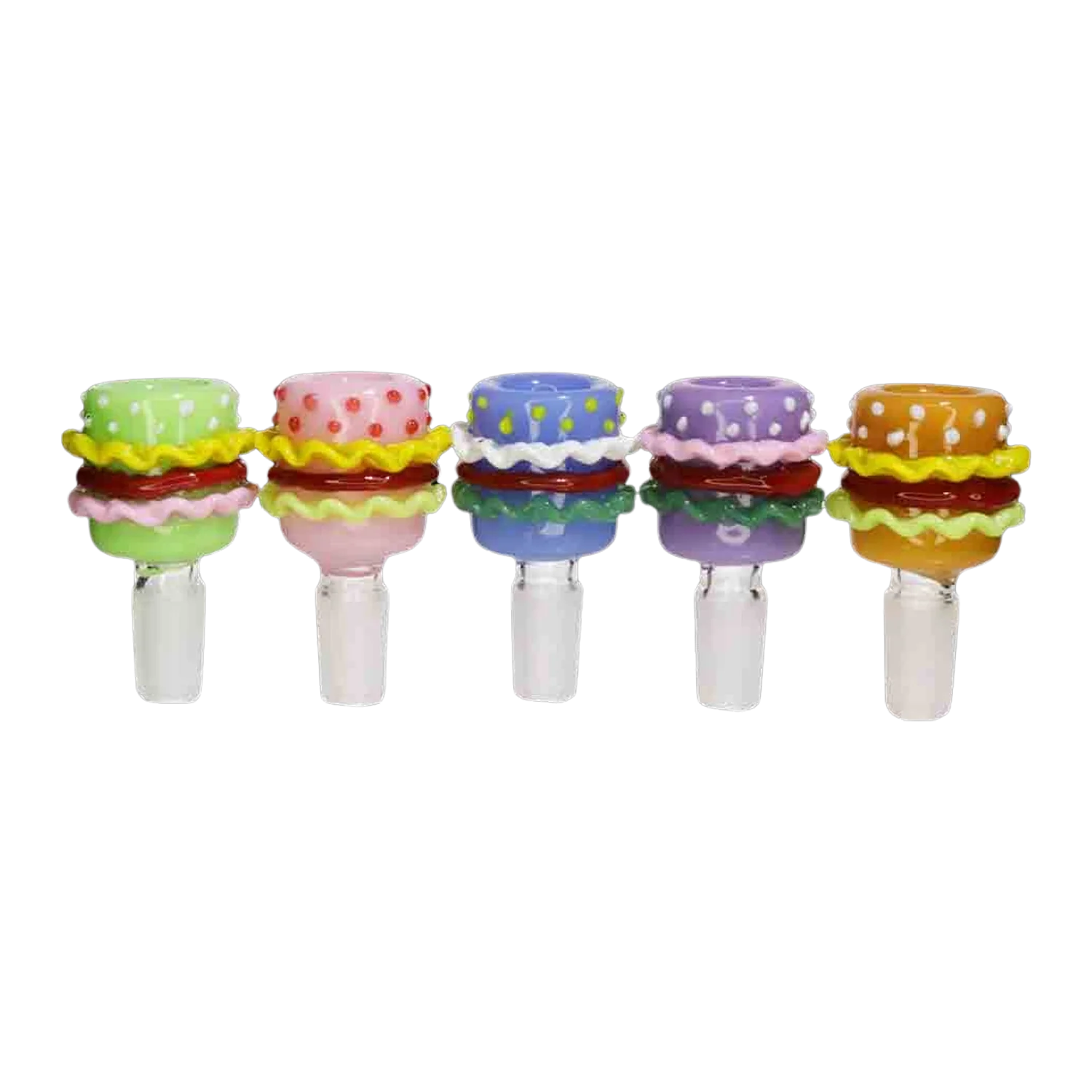 GC Donut Burger Bowl - 14mm | Assorted Colors