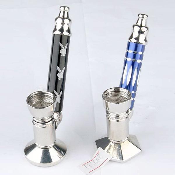 Assorted Metal Standing Hand Pipe