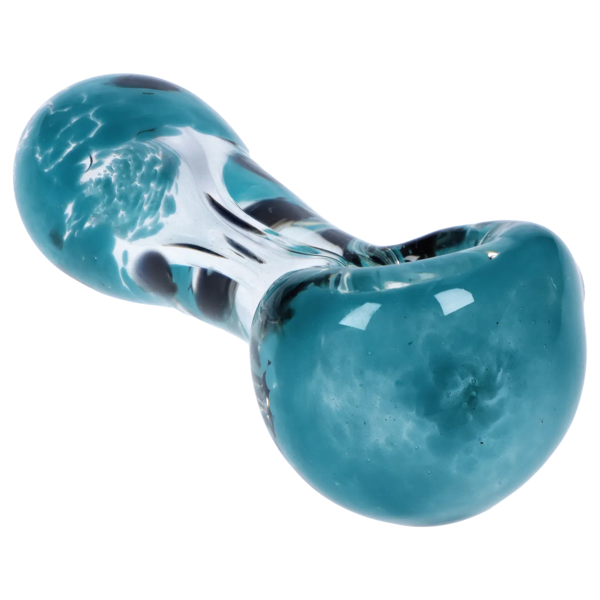Grasscity Color Frit with Dots Spoon Pipe - 2.5 in.