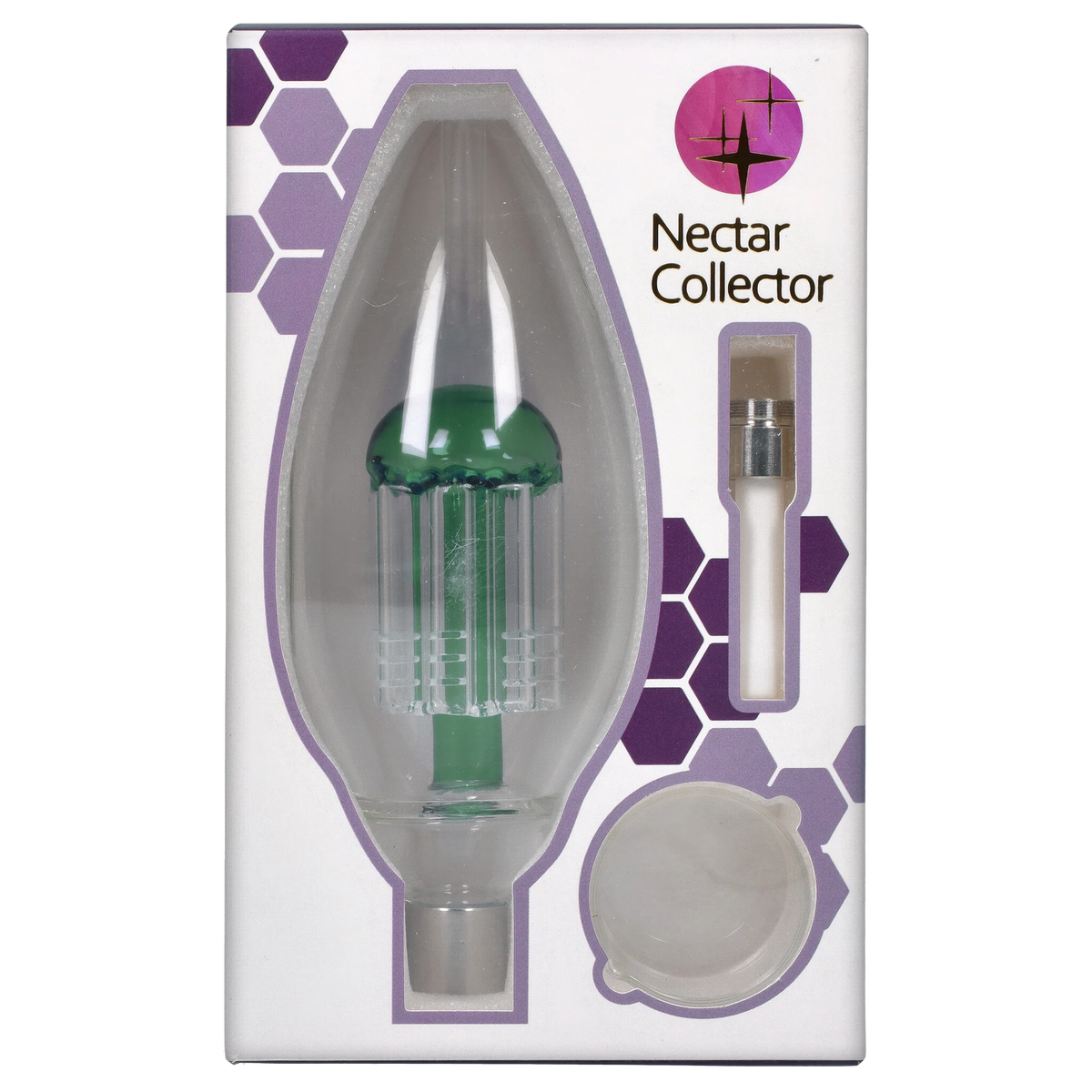 GC Egg with Tree Perc Nectar Collector - 14mm Green