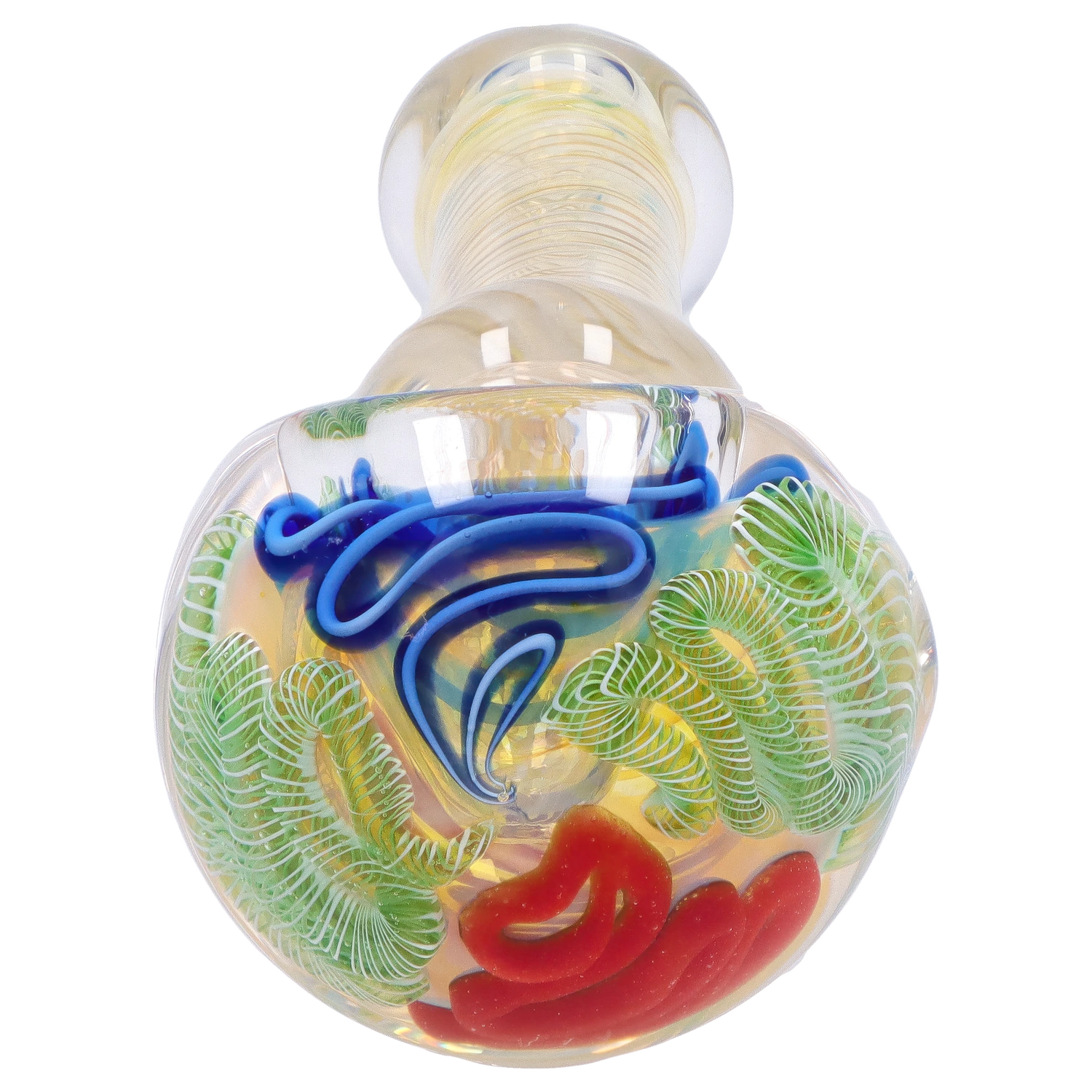 GC Squiggle Swirl Spoon Pipe