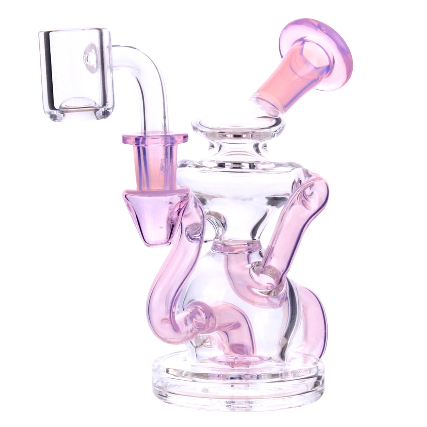 GC Color Tube Recycler Dab Rig - 5.2 in.