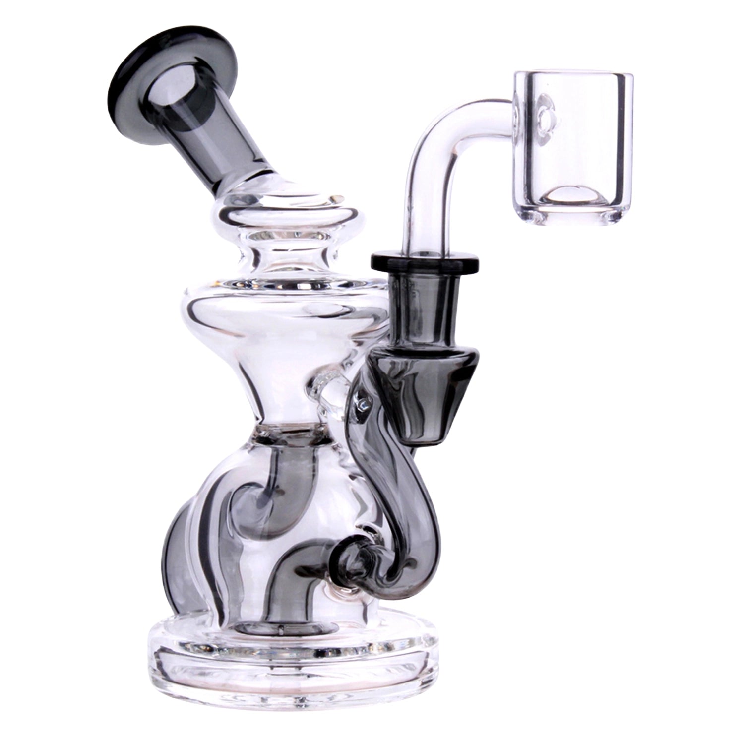 GC Color Tube Recycler Dab Rig - 5.2 in.