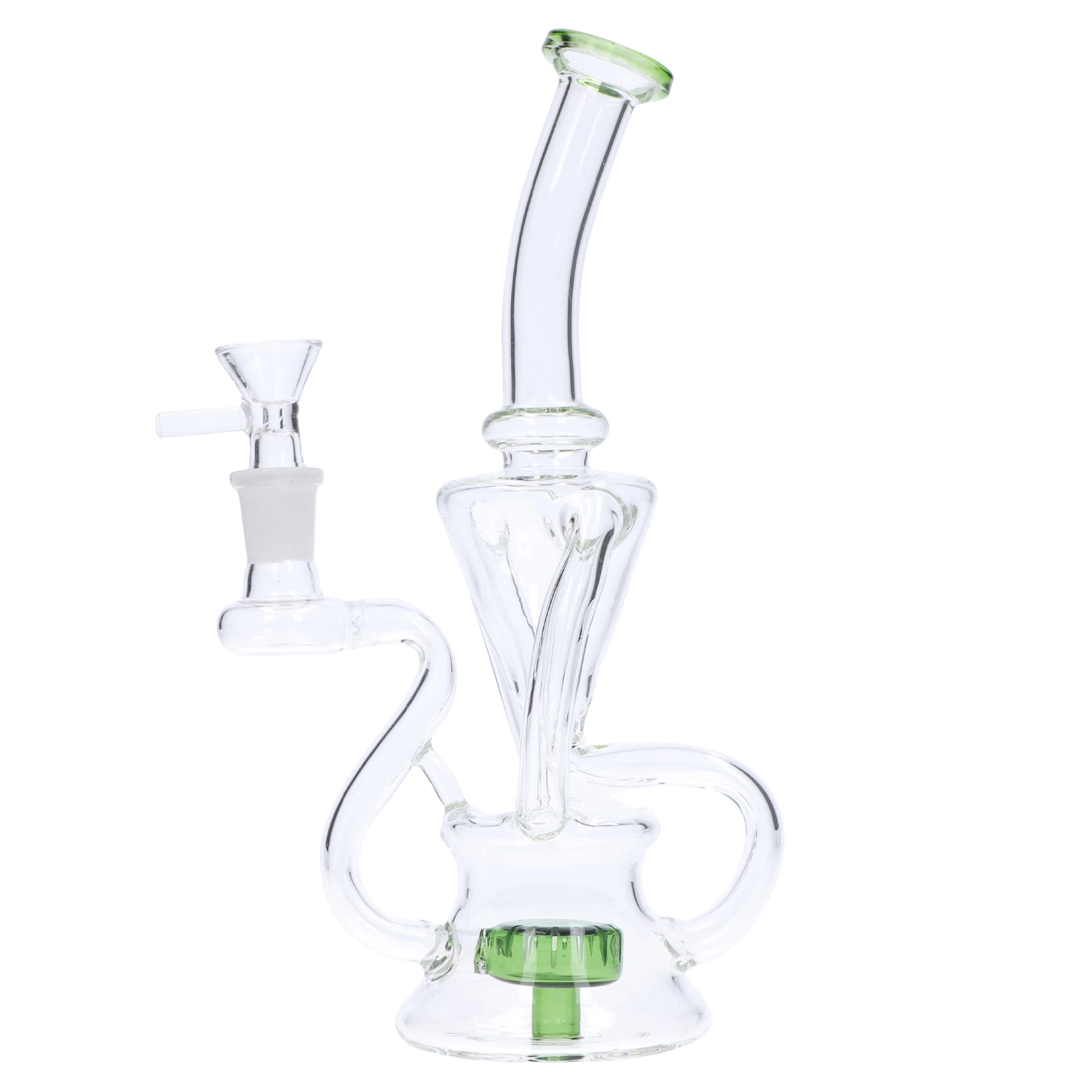 GC Electroplated Recycler Bong - 9.5 in.