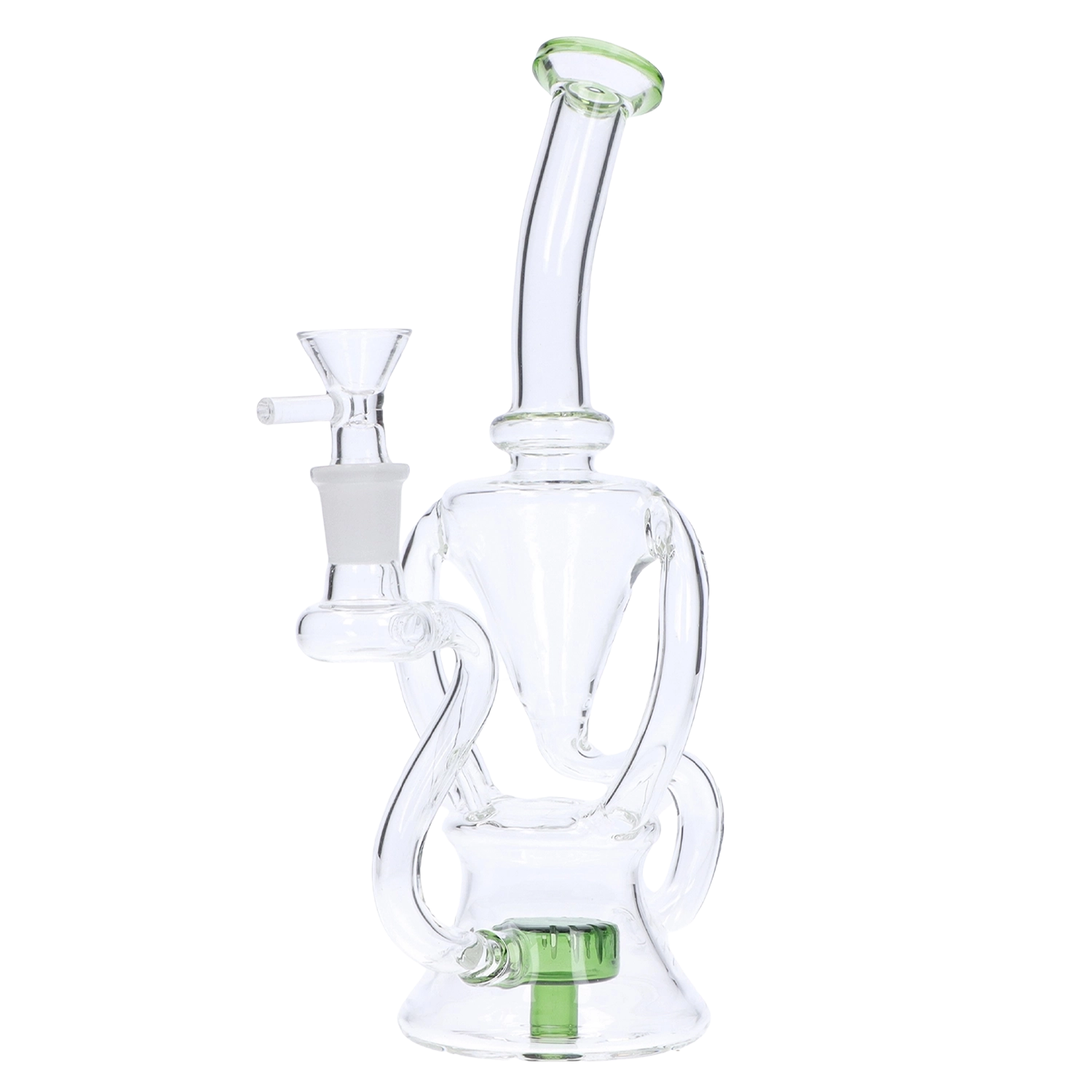 GC Electroplated Recycler Bong - 9.5 in.