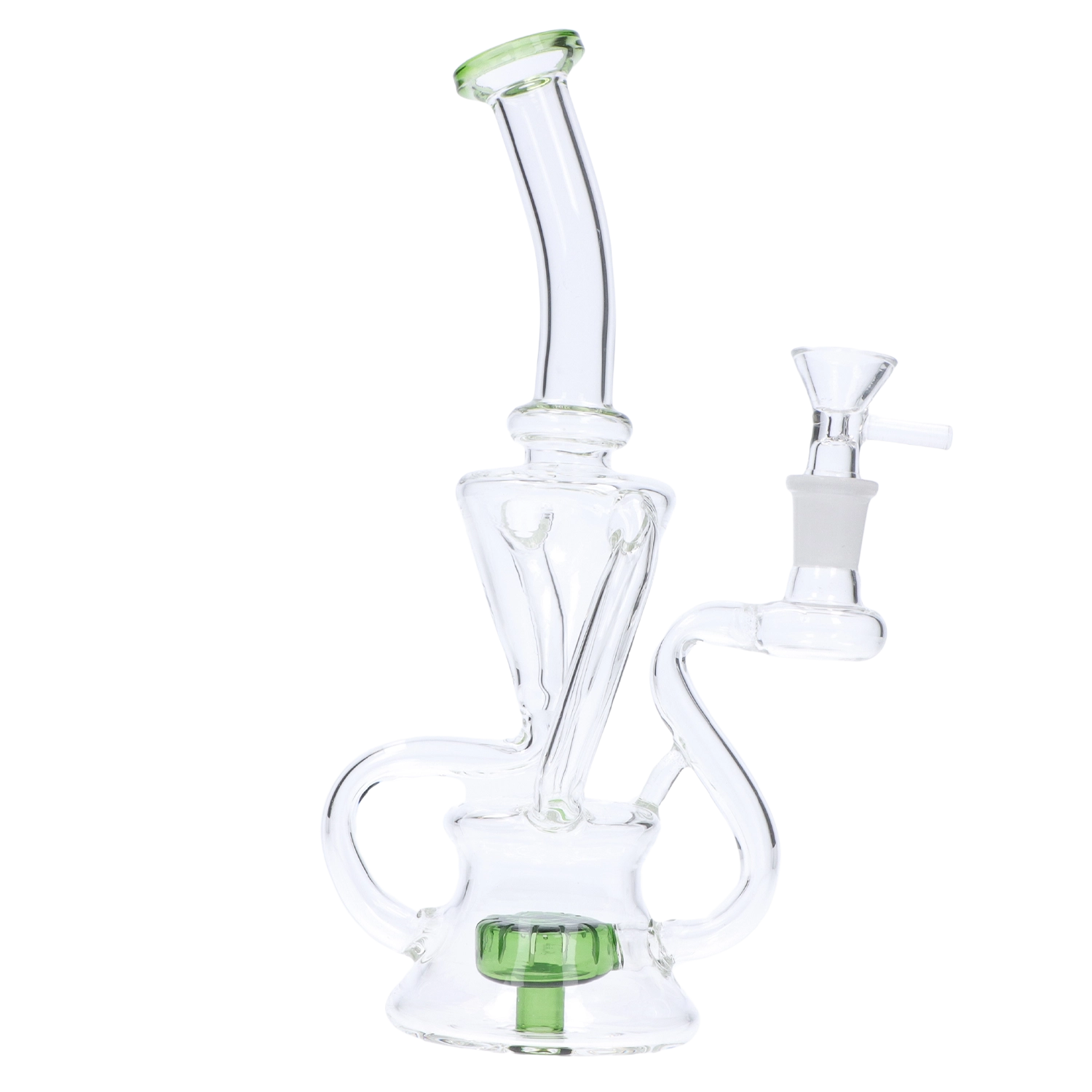 GC Electroplated Recycler Bong - 9.5 in.