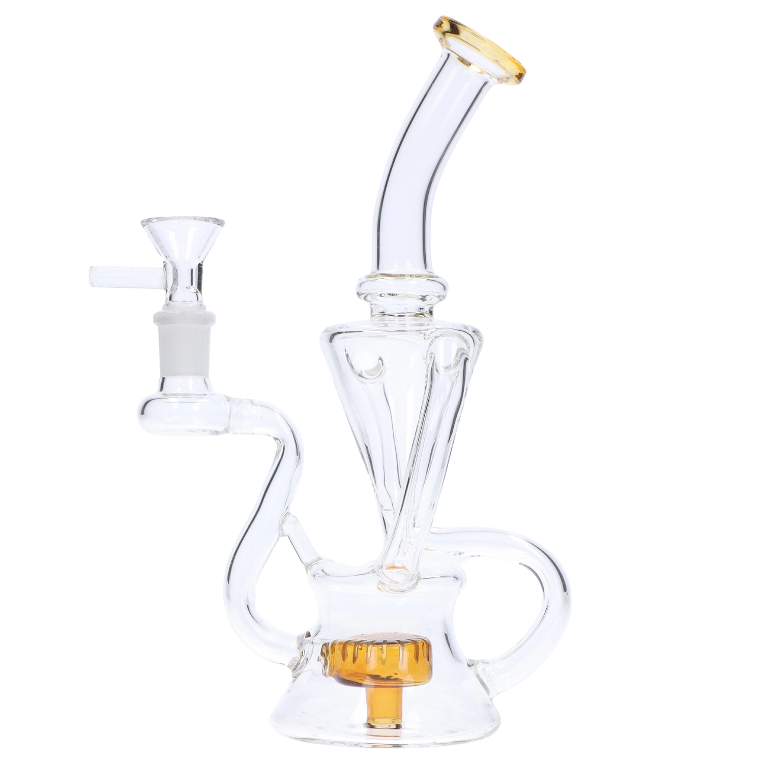 GC Electroplated Recycler Bong - 9.5 in.