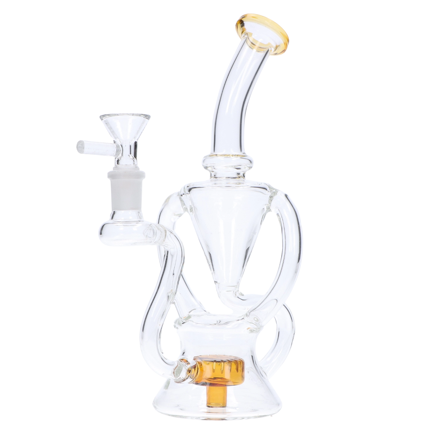 GC Electroplated Recycler Bong - 9.5 in.