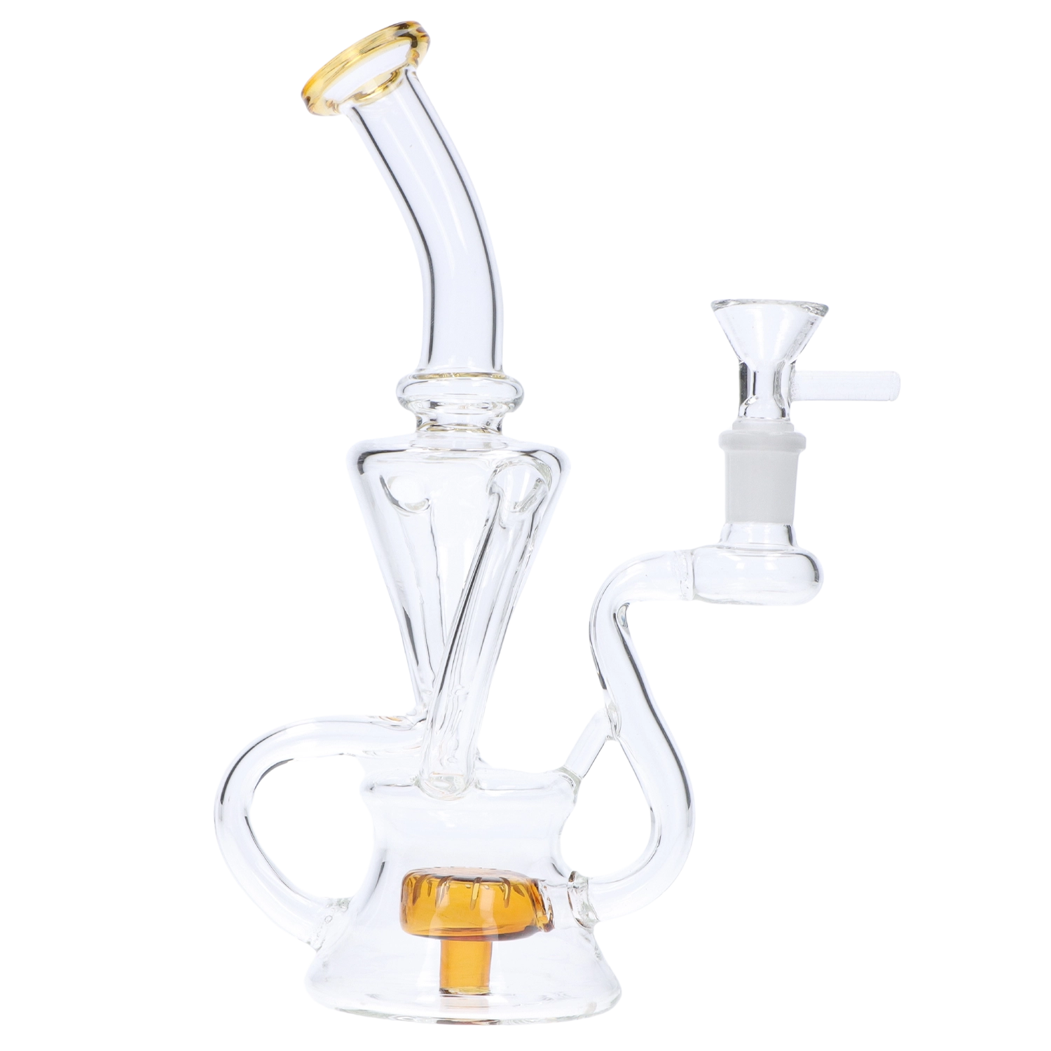 GC Electroplated Recycler Bong - 9.5 in.