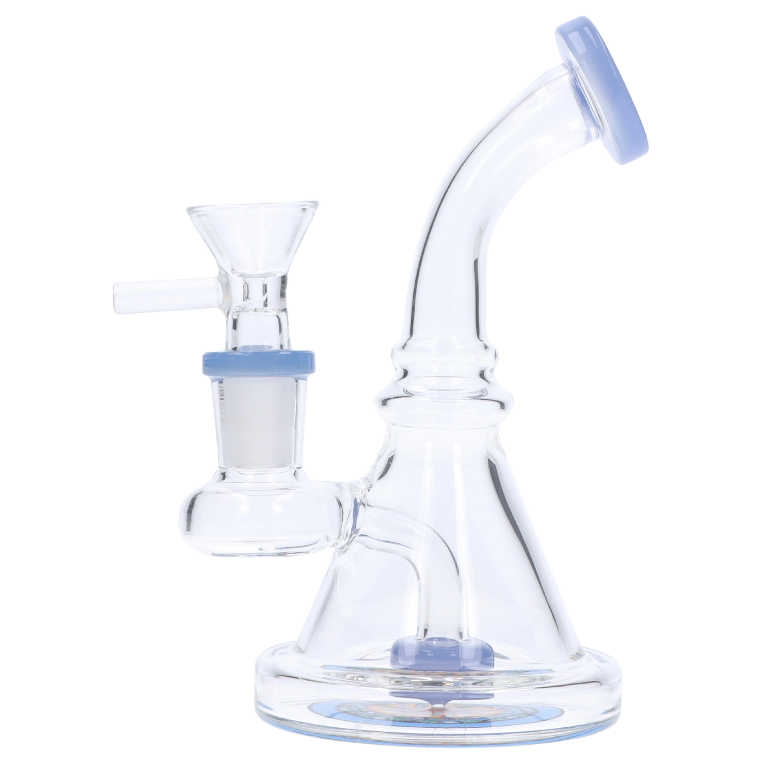 GC Bent Neck Reversable Bottom w/ Perc Bong