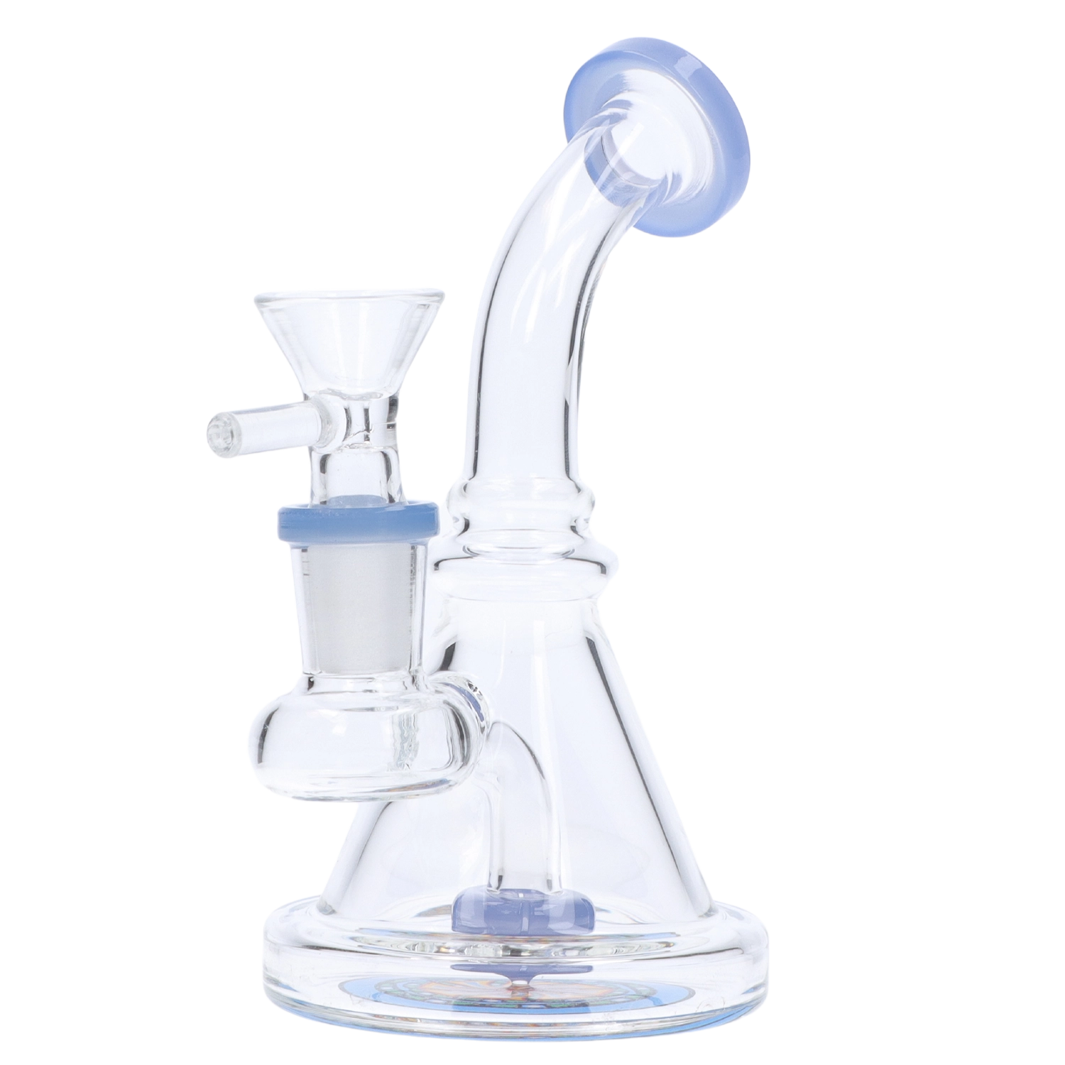 GC Bent Neck Reversable Bottom w/ Perc Bong