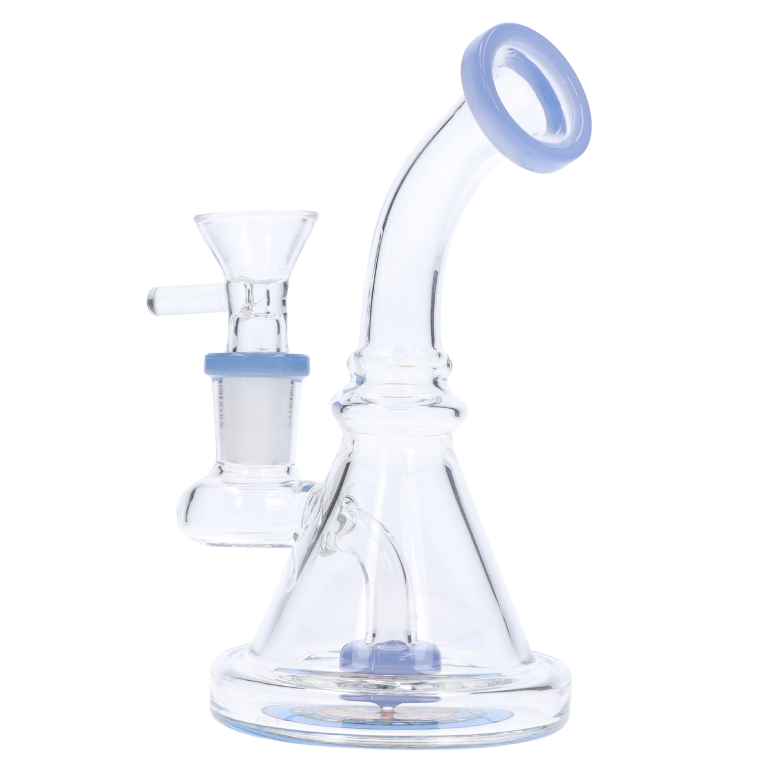 GC Bent Neck Reversable Bottom w/ Perc Bong