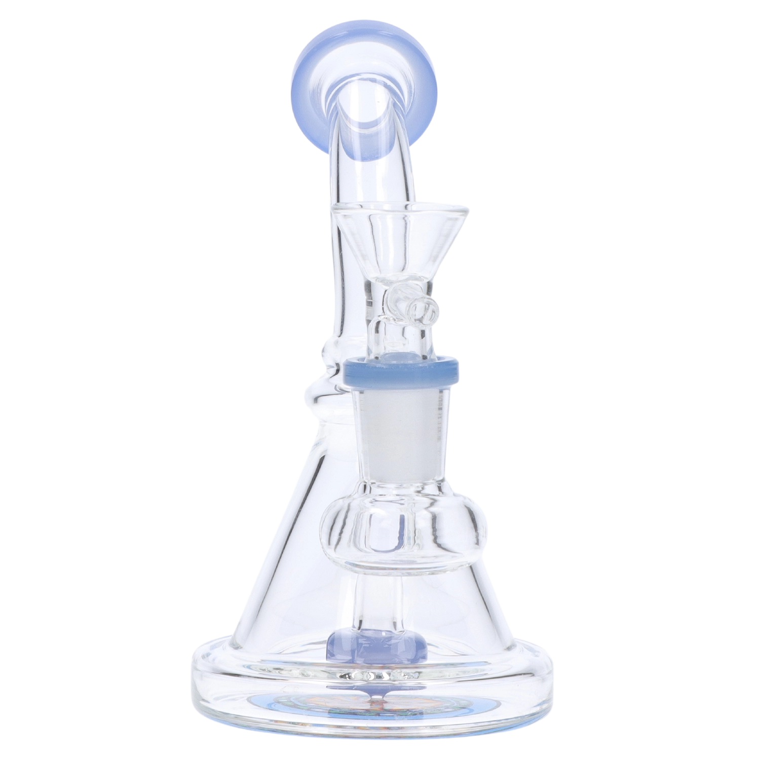 GC Bent Neck Reversable Bottom w/ Perc Bong