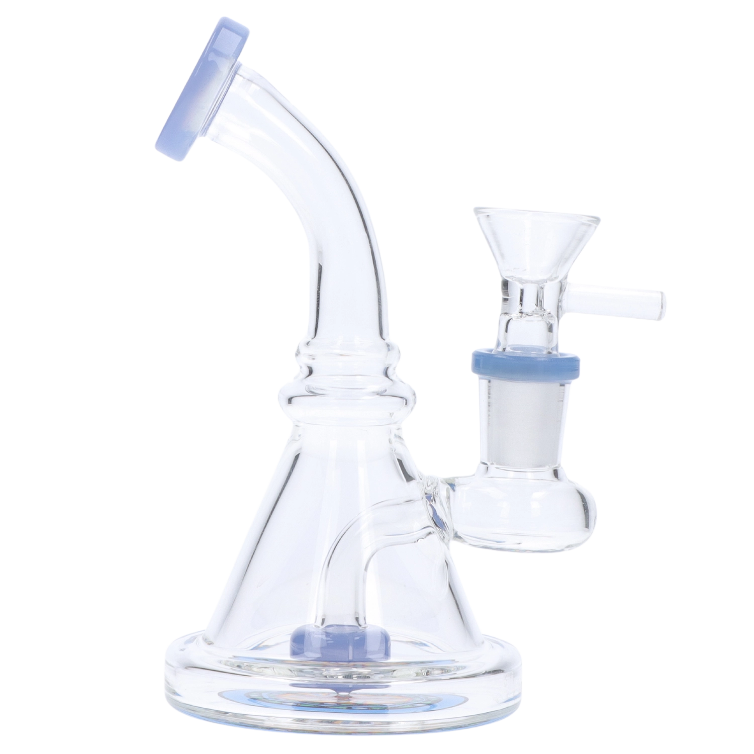 GC Bent Neck Reversable Bottom w/ Perc Bong