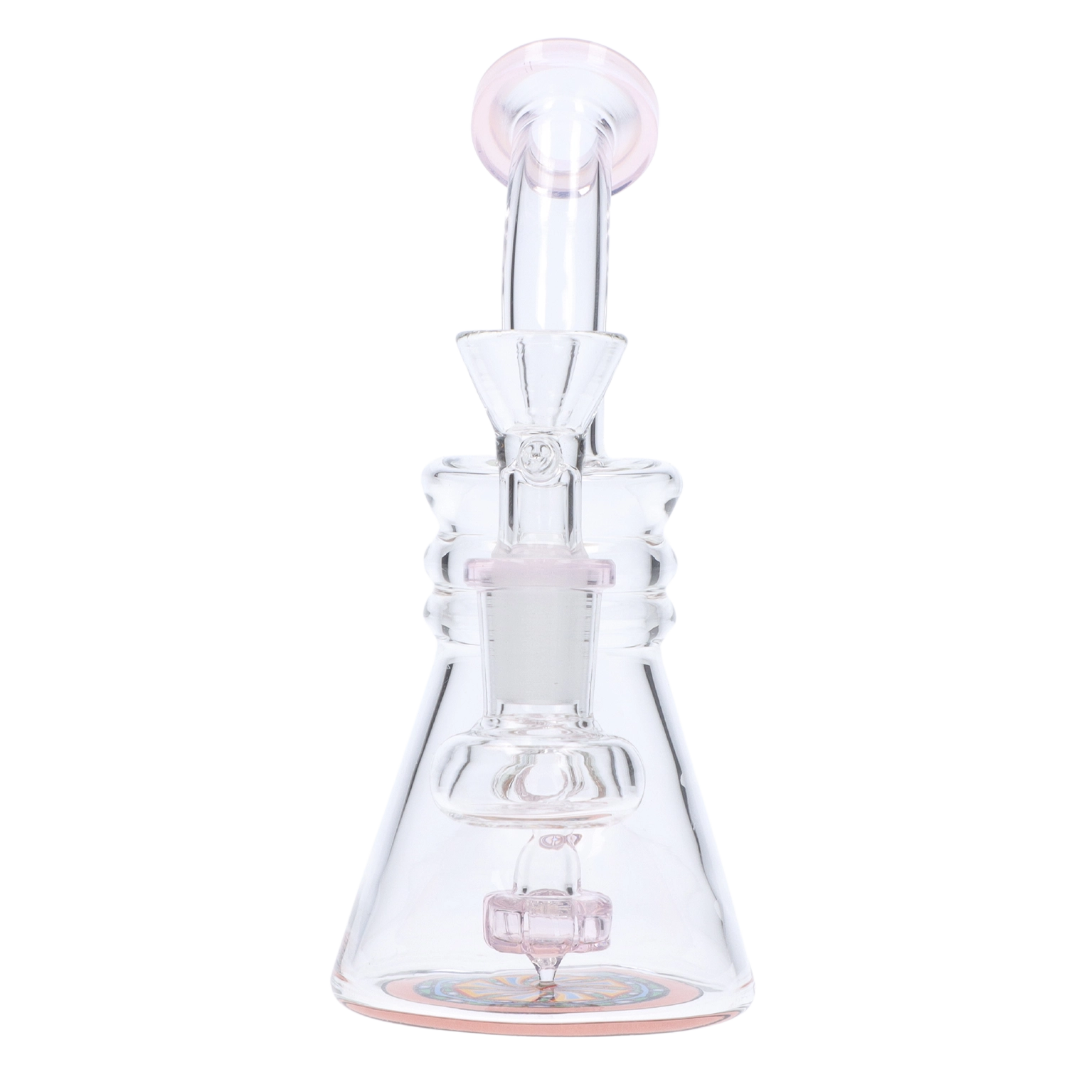 GC Bent Neck Reversable Bottom w/ Perc Bong