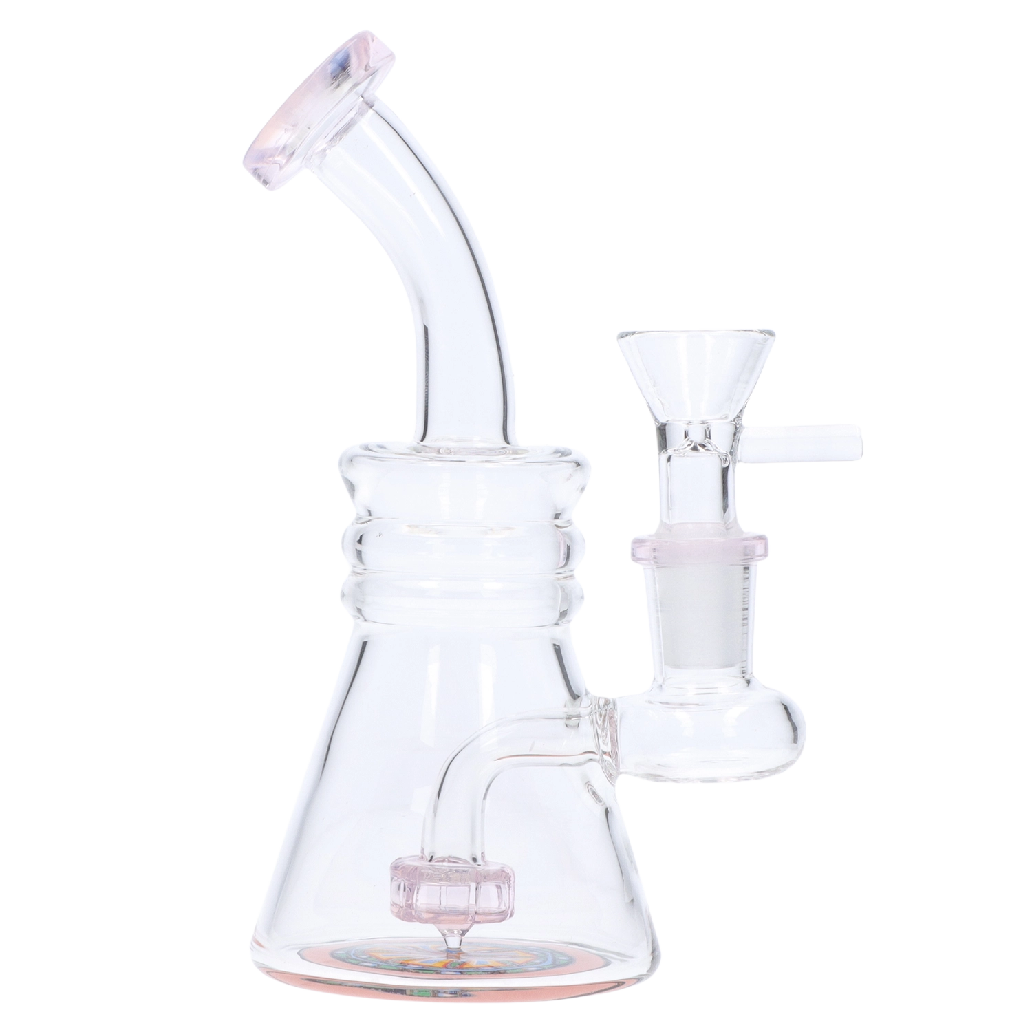 GC Bent Neck Reversable Bottom w/ Perc Bong