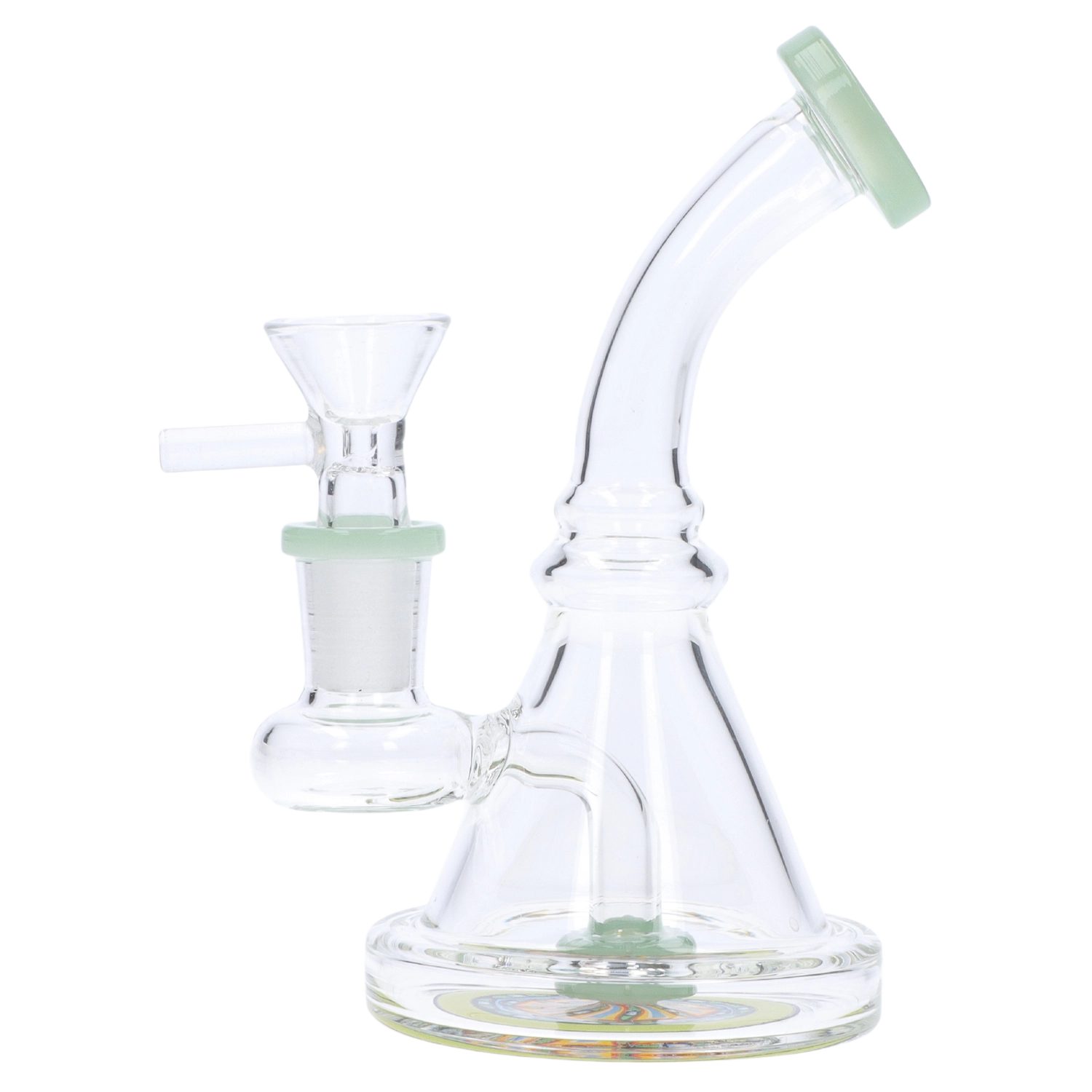 GC Bent Neck Reversable Bottom w/ Perc Bong