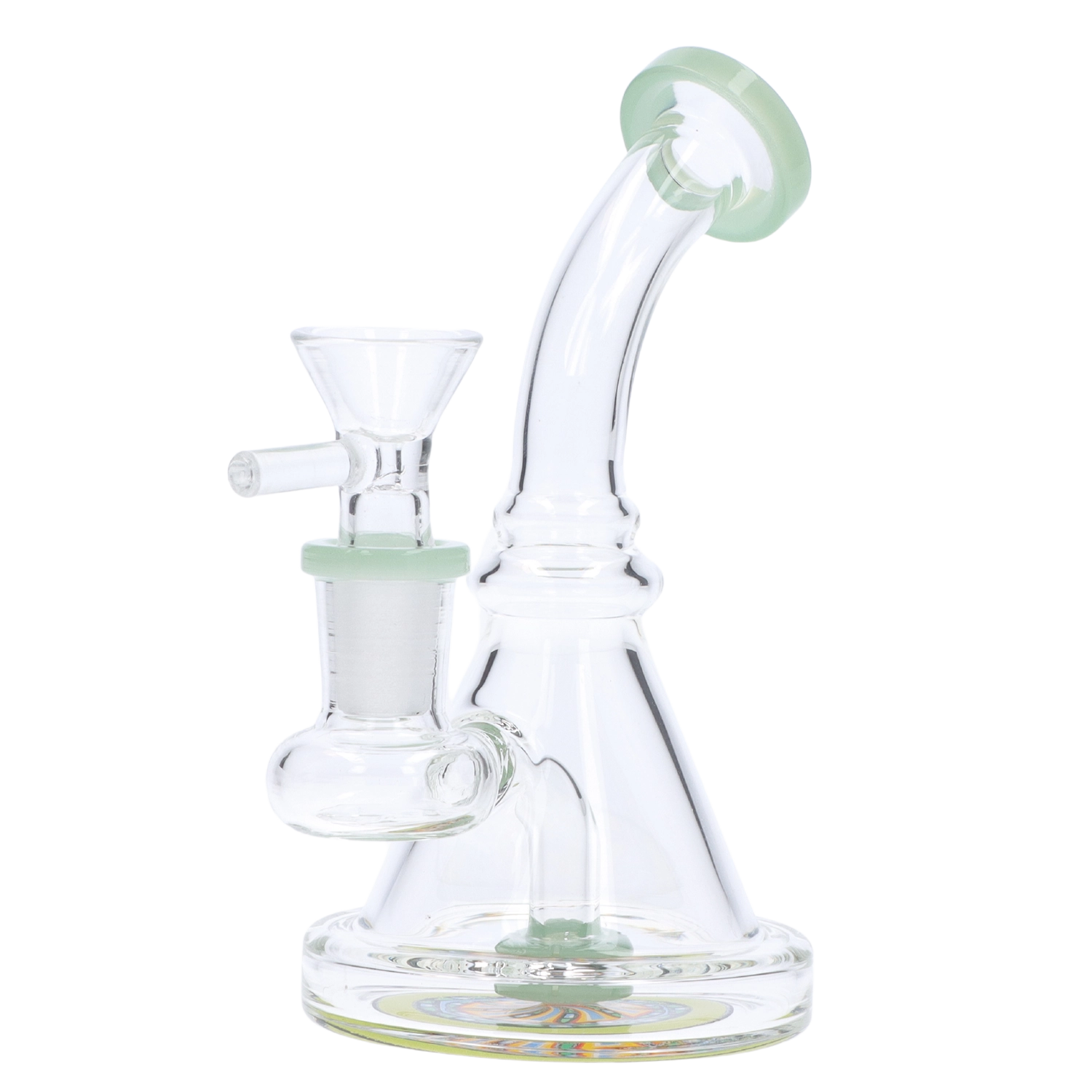 GC Bent Neck Reversable Bottom w/ Perc Bong
